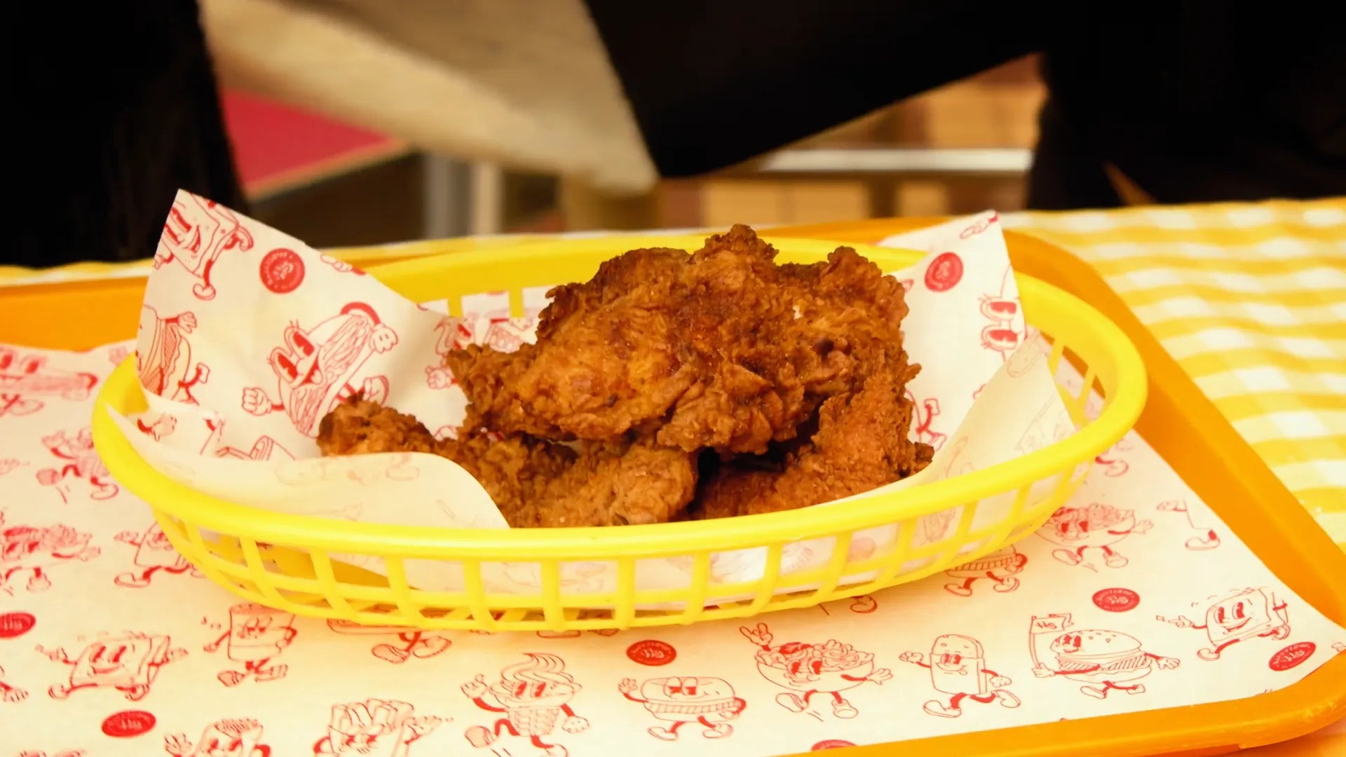 Happyfield Fried Chicken Tenders with Maple & Watermelon Hot Sauce