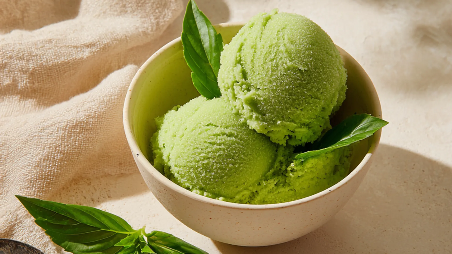 Basil Sorbet