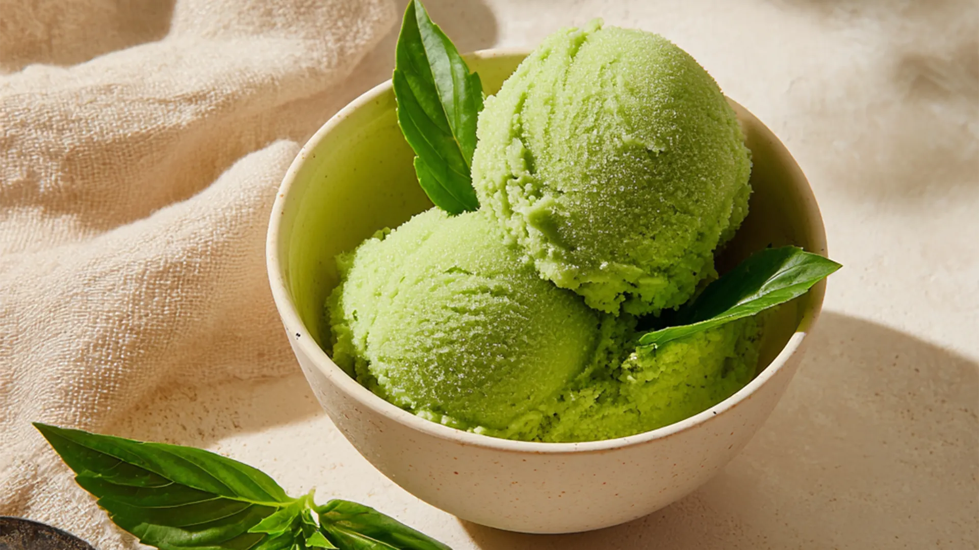 Basil Sorbet