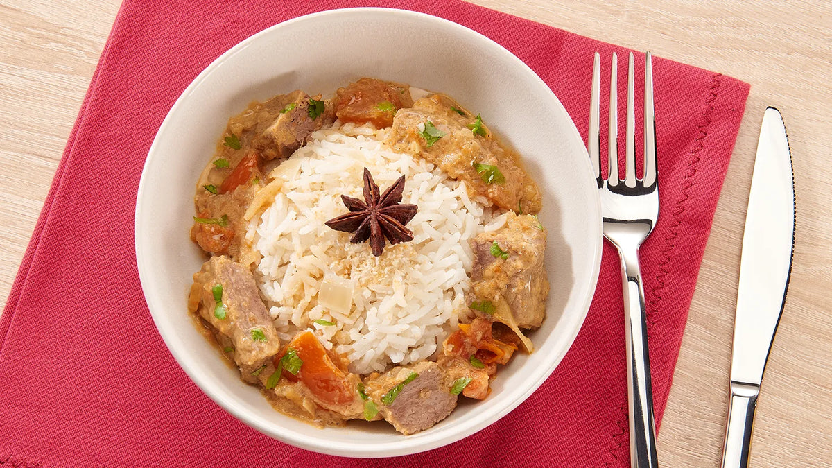 Beef Masala and Coconut Rice | Tefal Recipe
