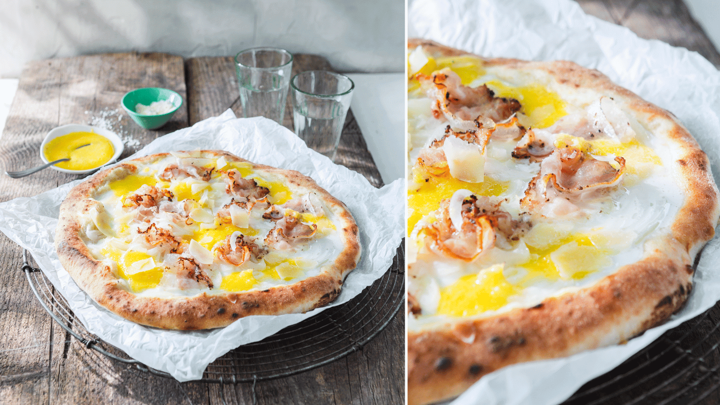 Carbonara Pizza | Tefal Recipe