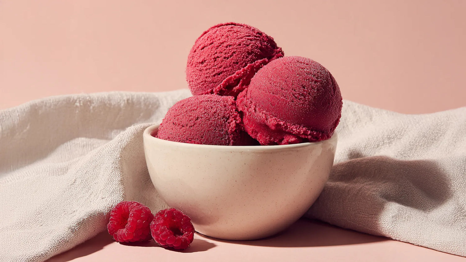 Raspberry and Agave Syrup Sorbet | Tefal Dolci Recipe