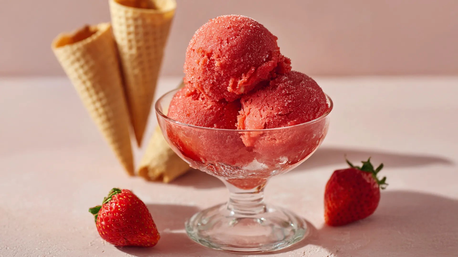 Strawberry Sorbet | Tefal Dolci Recipe
