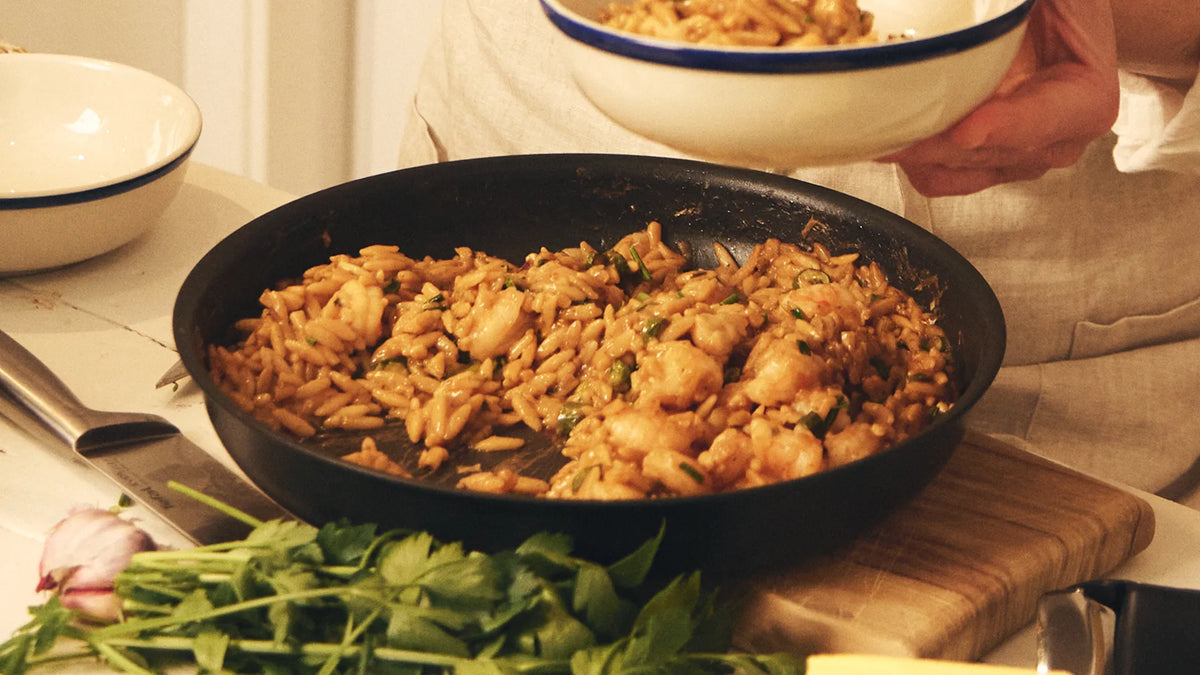 Prawn and Zucchini Risotto