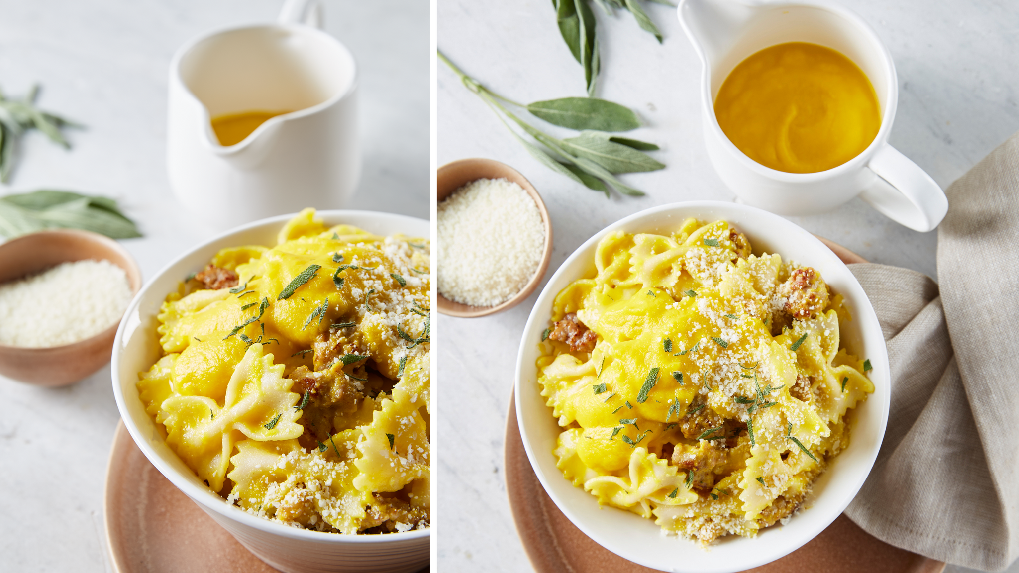 Butternut Squash Pasta with Sausage | Tefal Recipe