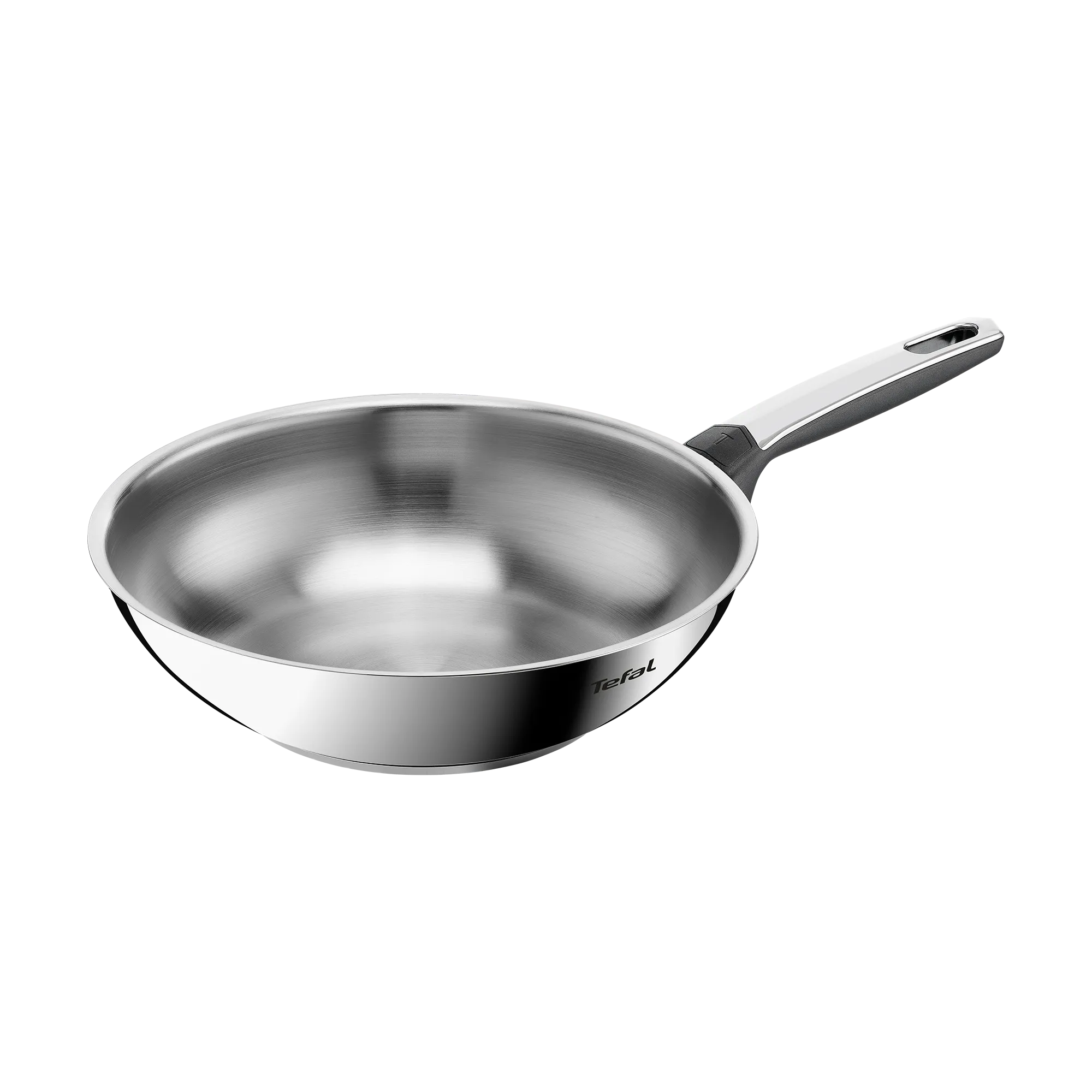 Tefal Emotion+ Induction Stainless Steel Uncoated Wok 28cm