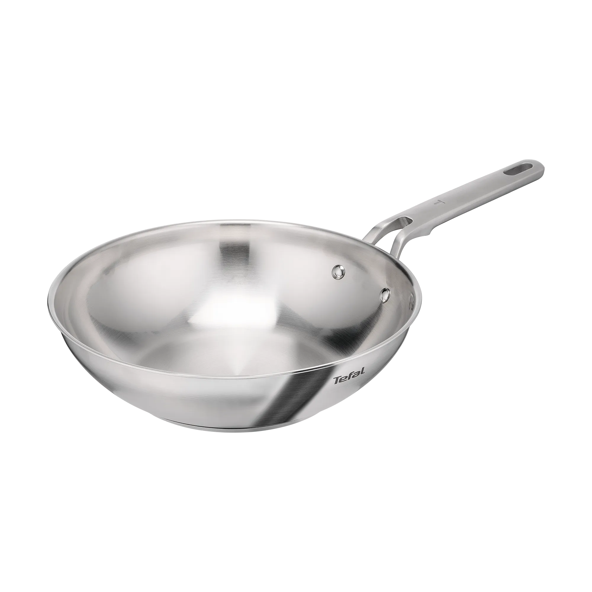 Tefal Extreme Induction Stainless Steel Uncoated Wok 28cm