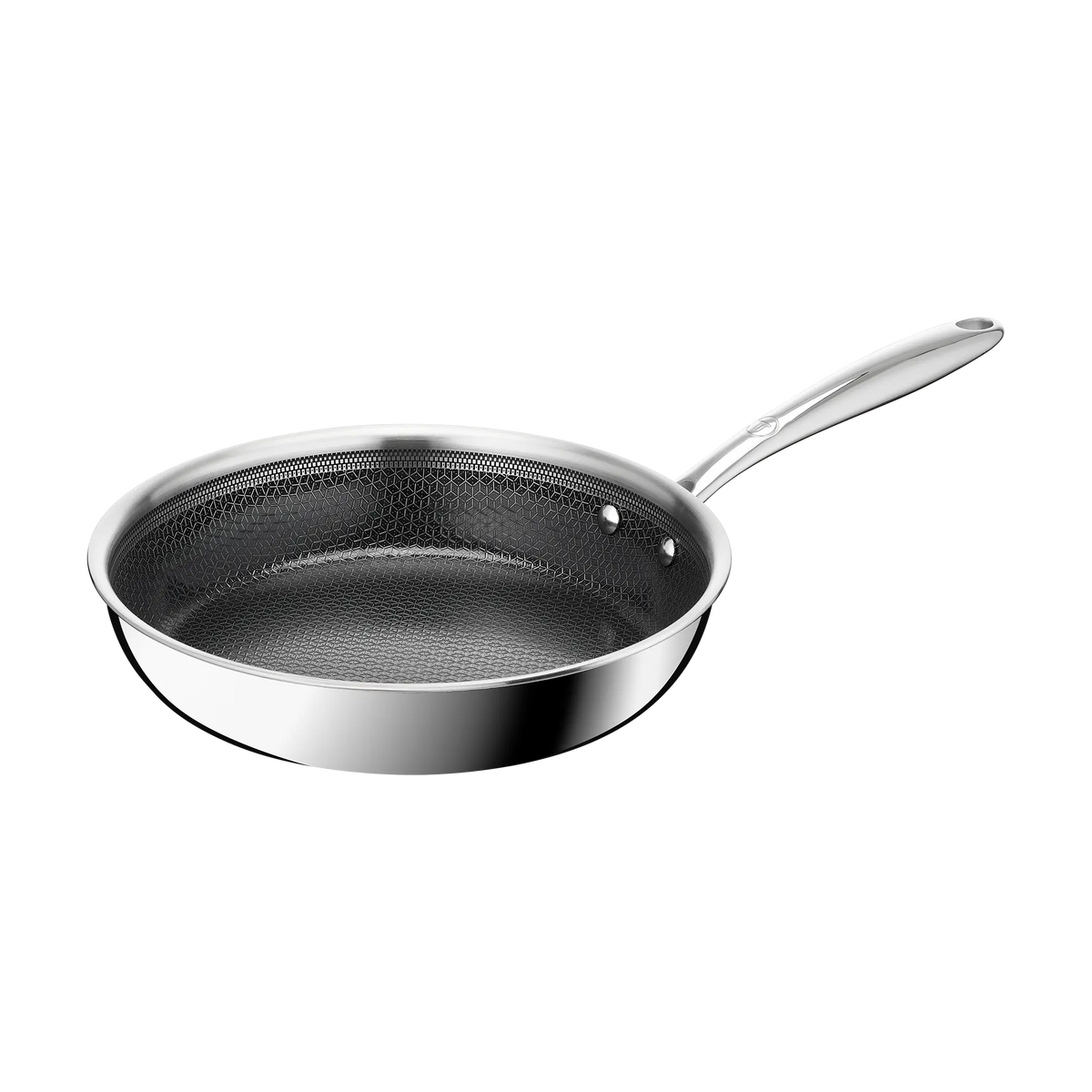 Tefal Master Induction Stainless Steel Ceramic Hybrid Mesh Frypan 24cm