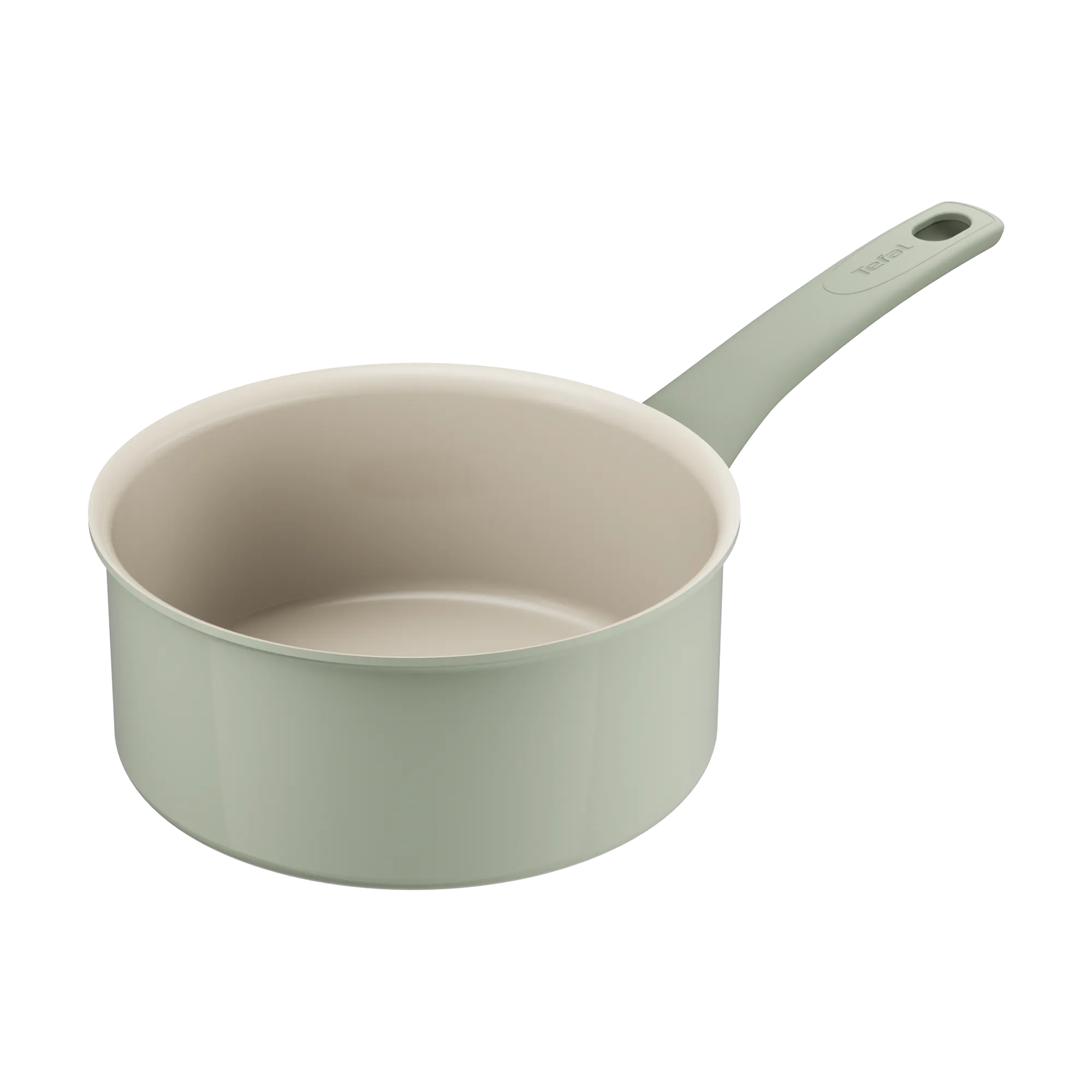 Tefal (Re)cycle Induction Ceramic Green Lichen Non-Stick Saucepan 20cm