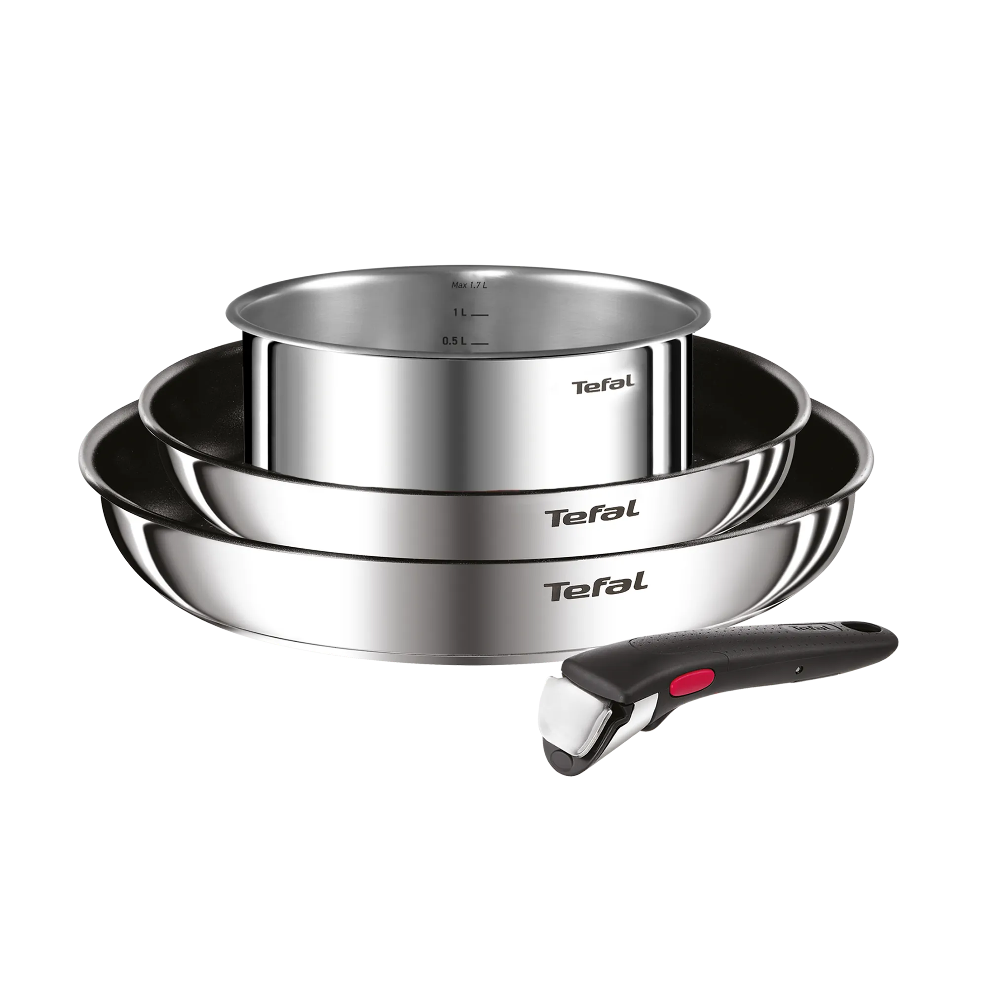 Tefal Ingenio Cook Eat Induction Non-Stick 4pc Set