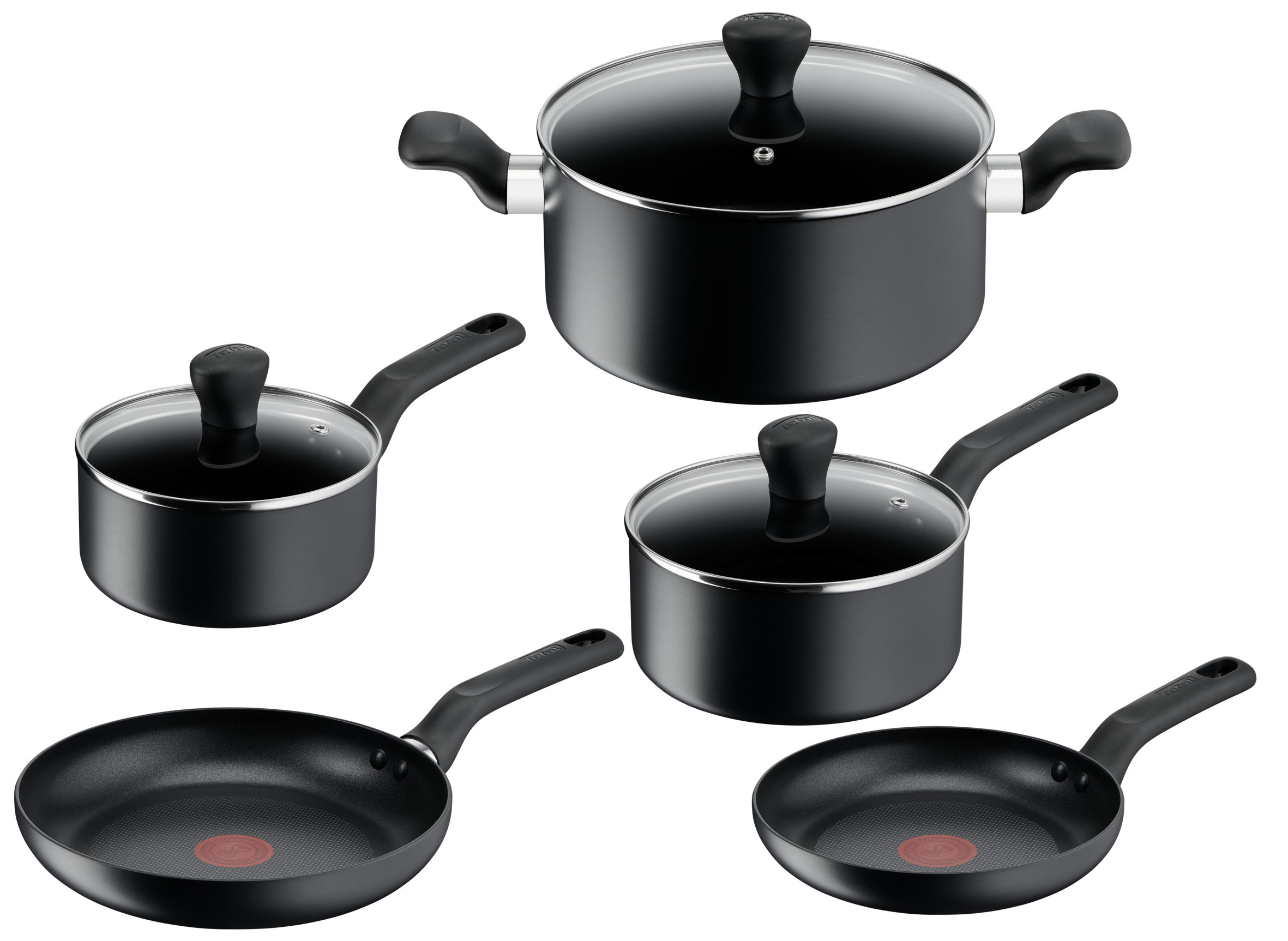 Tefal Comfort Hard Anodised Non-Stick 5pc Set