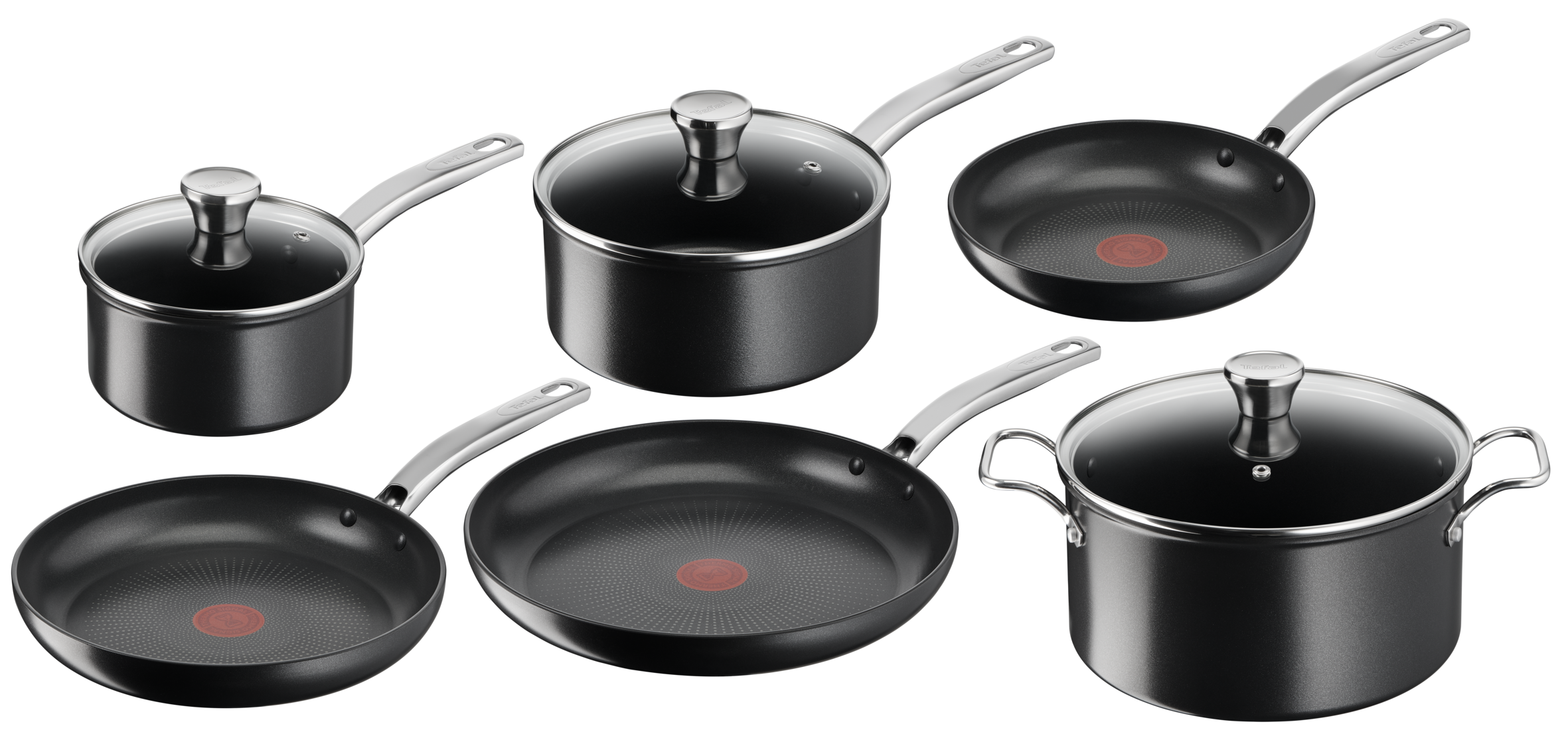 Tefal Intensium Induction Non-Stick 6pc Set