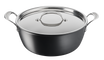 Jamie Oliver by Tefal Cooks Classic Induction Hard Anodised Big Batch Pan 30cm/7.2L + Lid