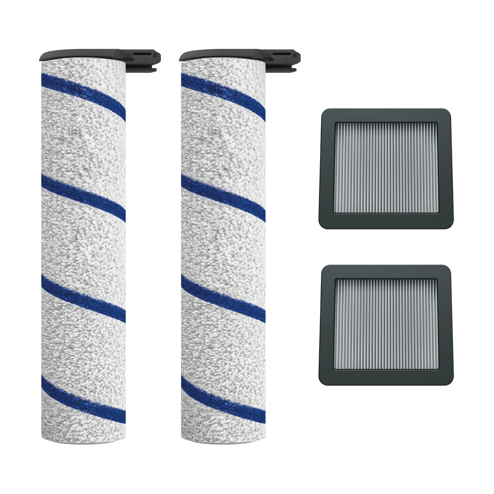 Tefal X-Clean 7 Accessory Kit - 2x Rollers, 2x Filters - ZR337A01