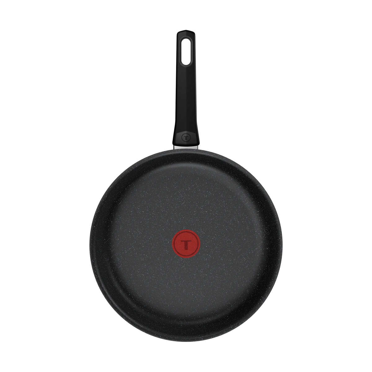 Tefal Expertise Induction Non-Stick Ruby Frypan 28cm top view interior non-stick coating with thermo-signal