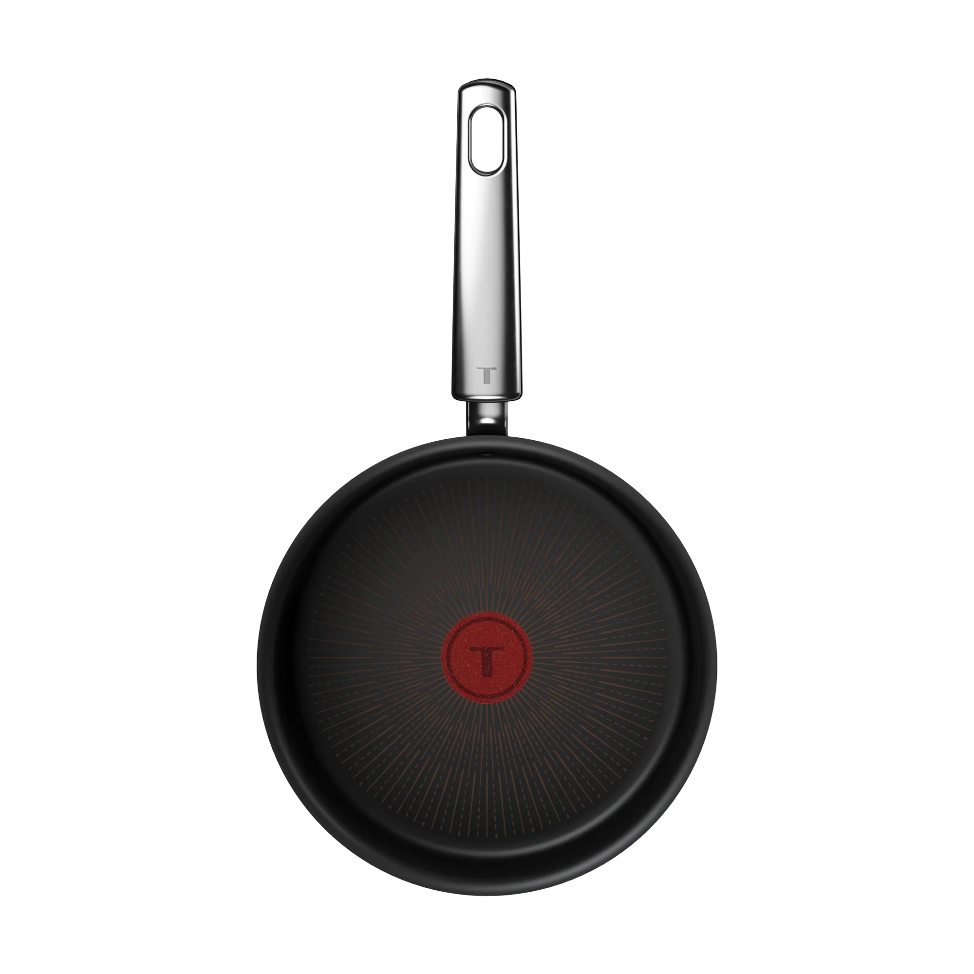 Tefal Space+ Excellence+ Induction Non-Stick Saucepan 20cm + Lid top view interior coating