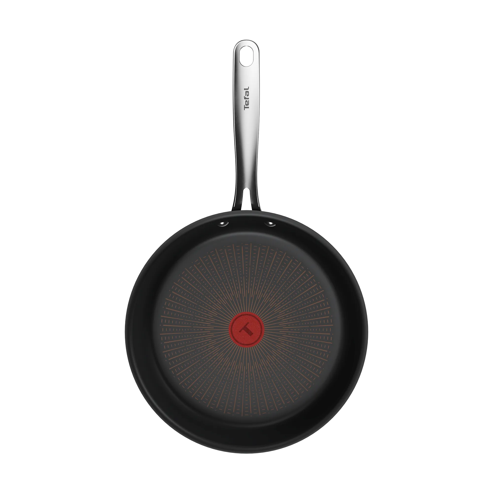 Tefal Excellence+ Induction FusionCore Non-Stick Frypan 30cm top view interior coating