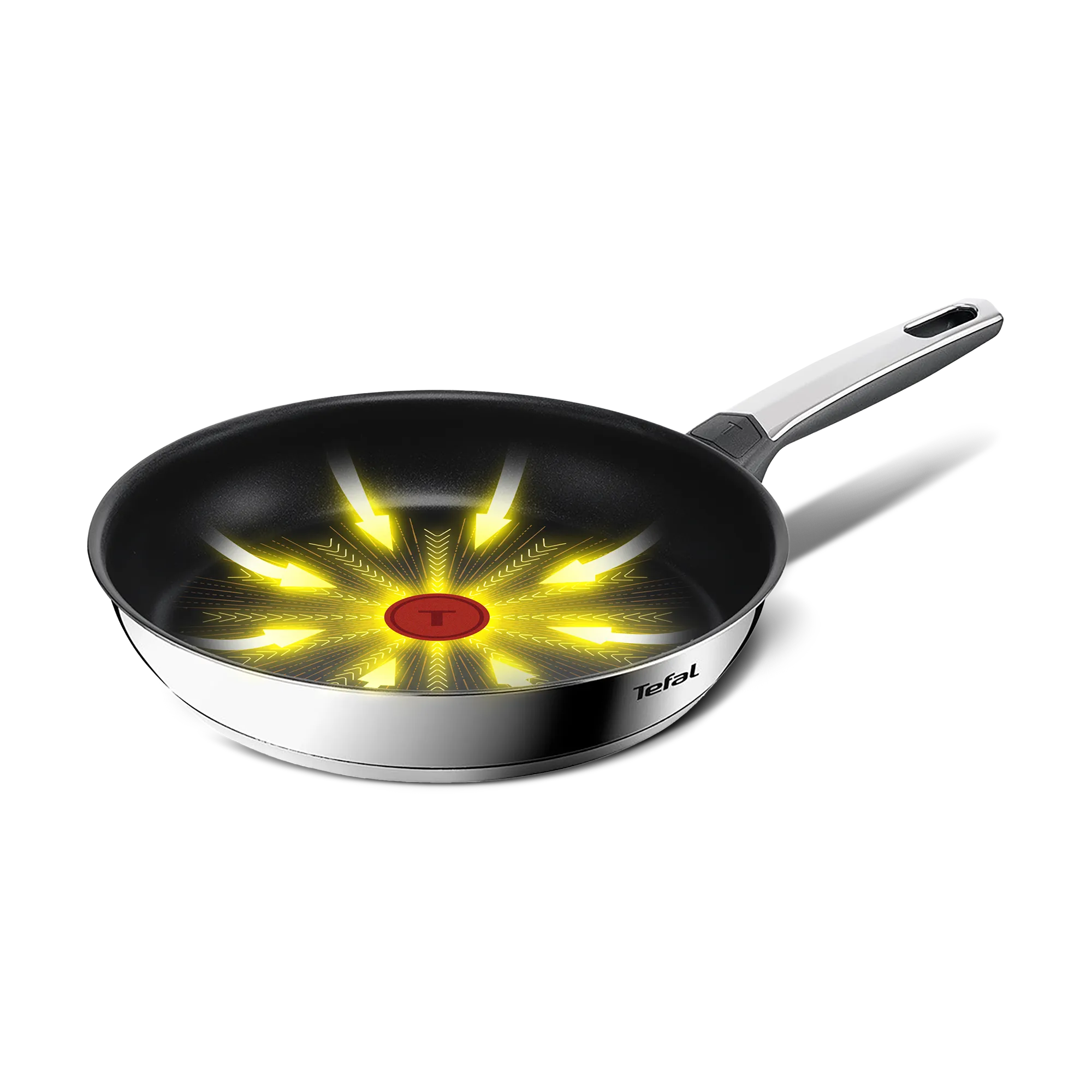 Tefal Emotion+ Flavors Induction Stainless Steel Oil Concentrating Non-Stick Frypan 28cm