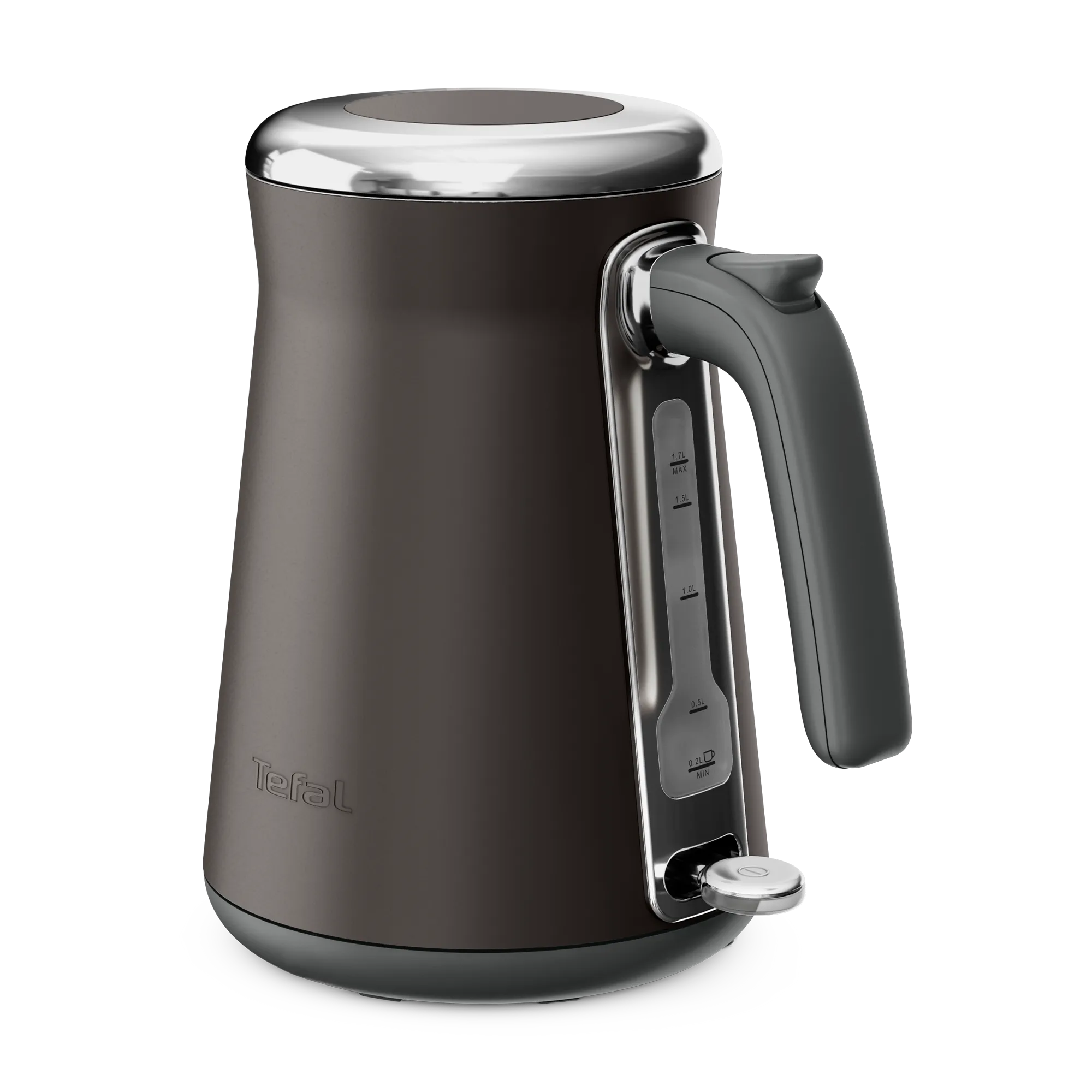 Tefal Collection Kettle Grey Pewter KI666E water level indicator