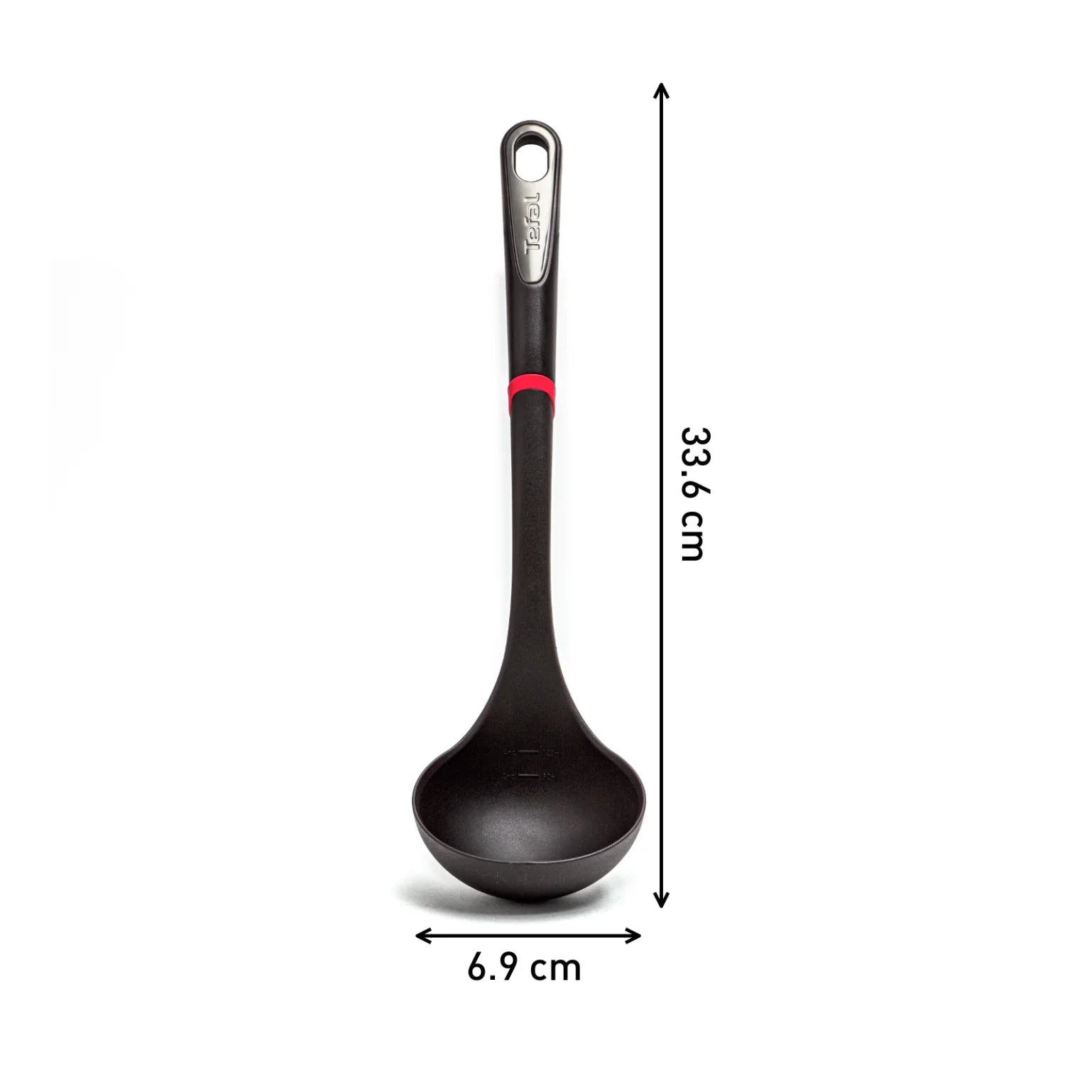 Tefal Ingenio Nylon Ladle K2060114 Dimensions