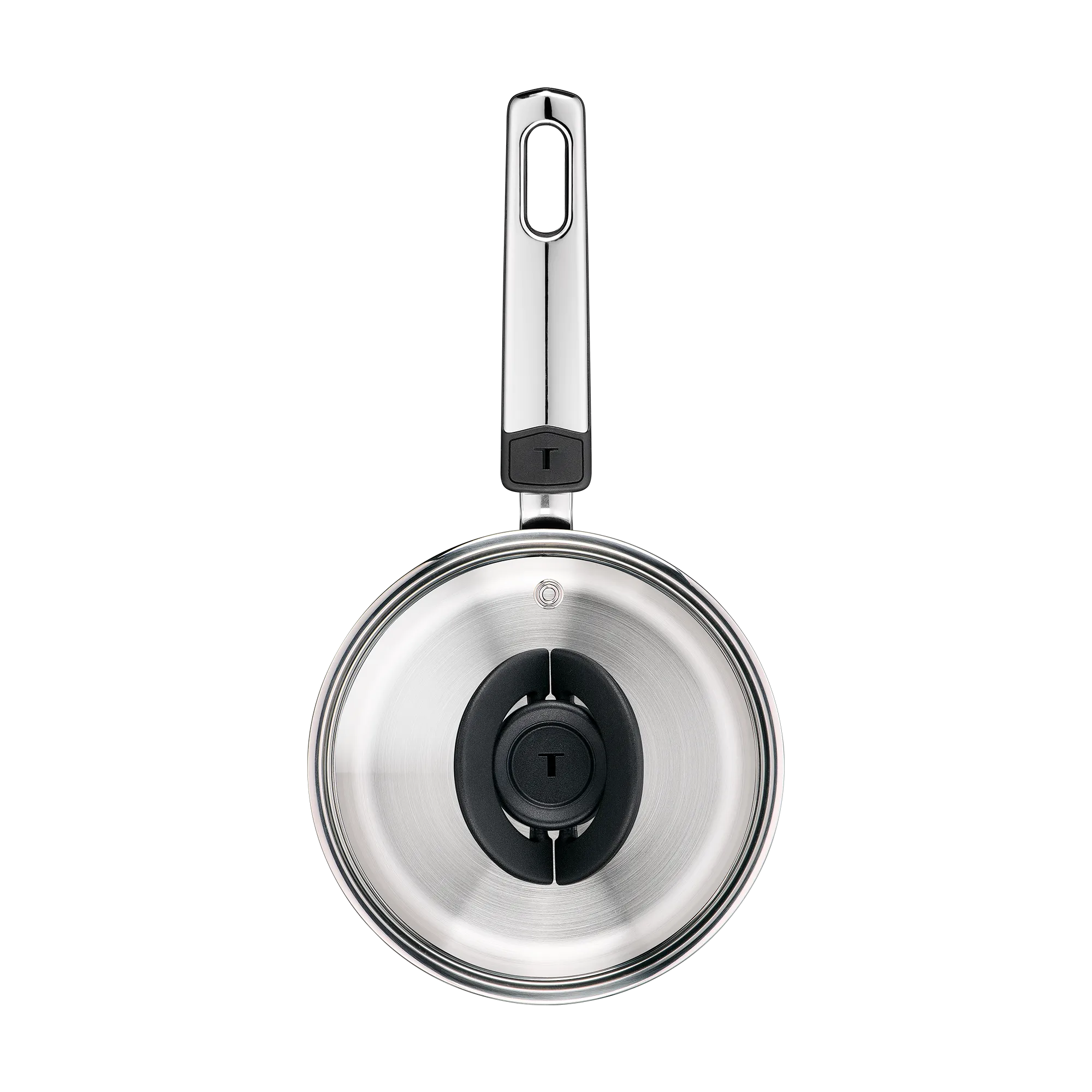 Tefal Space+ Emotion+ Induction Stainless Steel Uncoated Saucepan 16cm + Lid