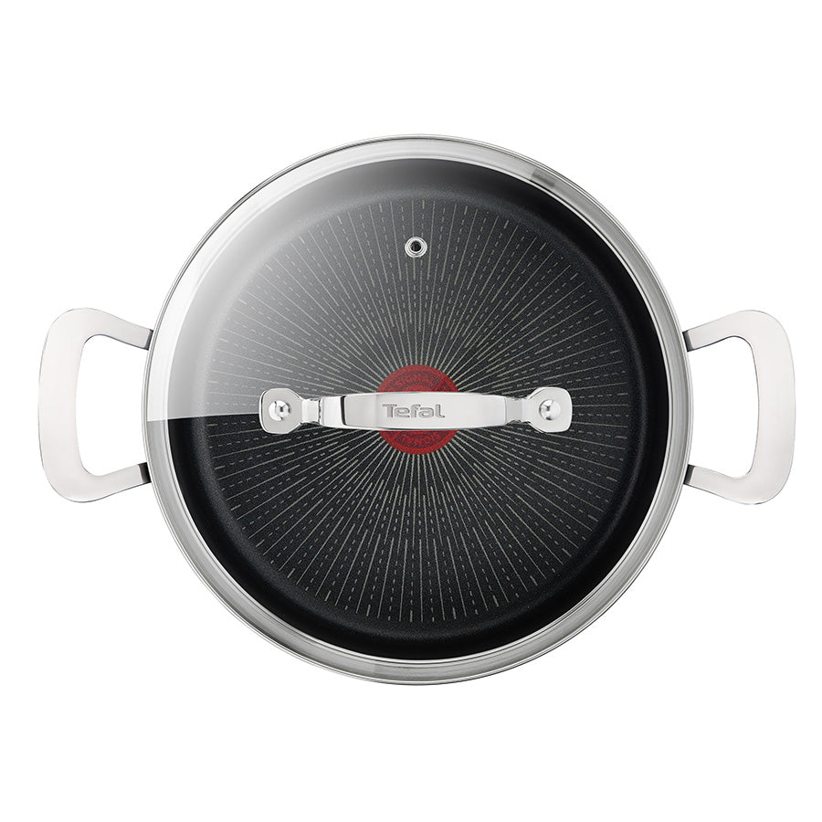 Tefal Unlimited Premium Non-Stick Induction Stewpot 24cm/5L + Lid