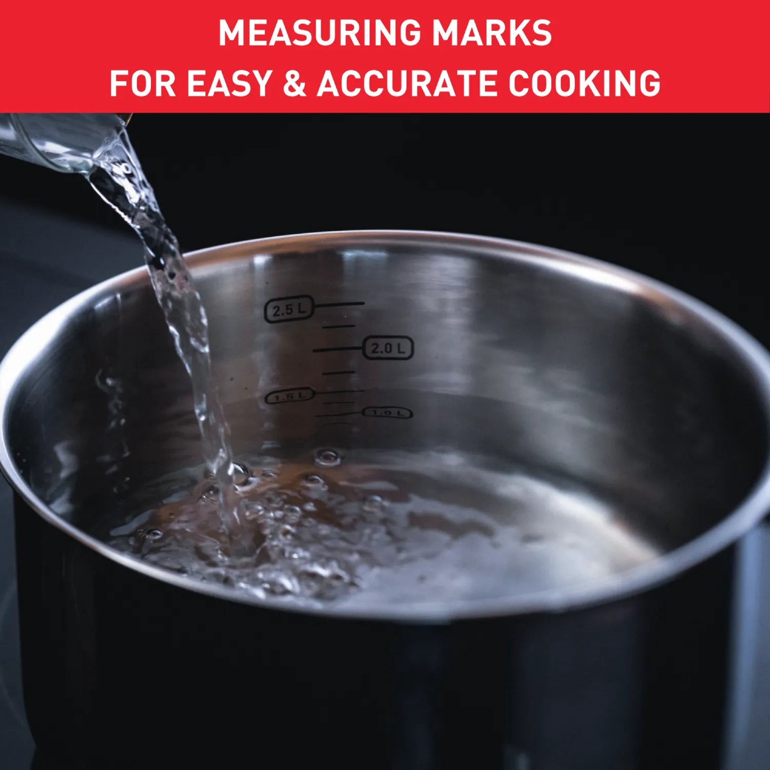 Tefal Emotion Induction Stainless Steel Stockpot 22cm/6L