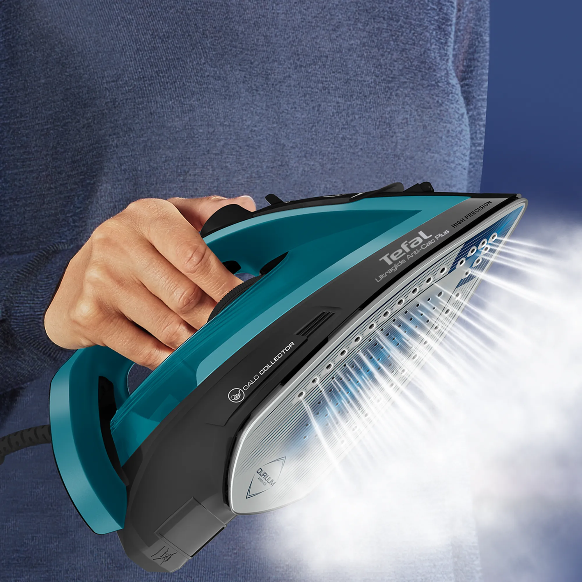 Tefal Ultraglide Plus Anti-Calc Steam Iron FV5873 Steam Boost