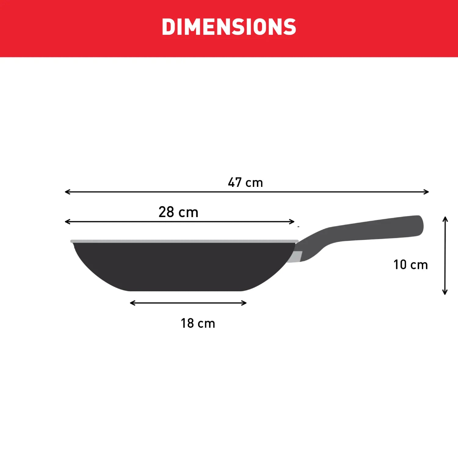 Tefal Delight Induction Mineralia Non-Stick Wok 28cm