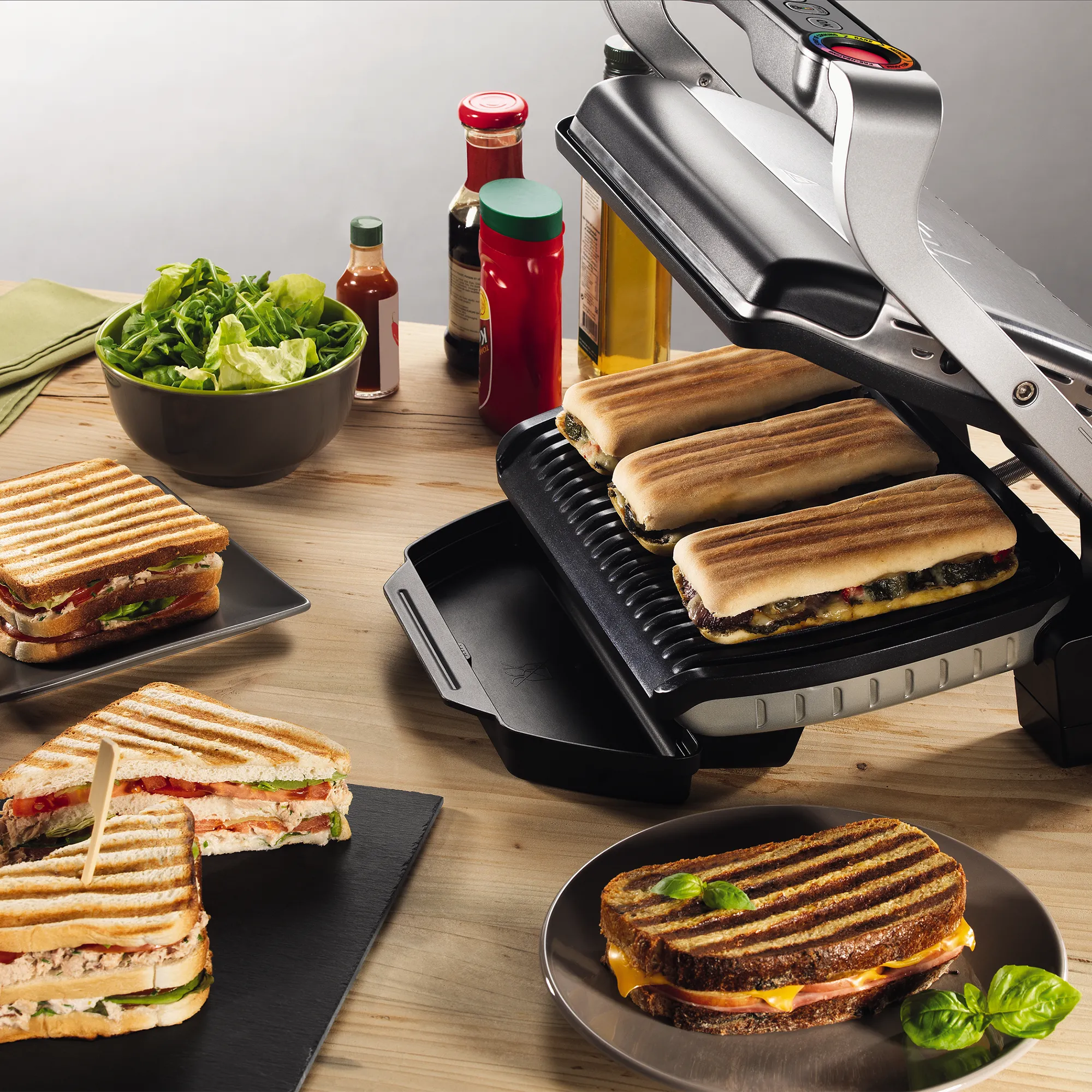 Tefal OptiGrill+ Smart Electric Grill GC712