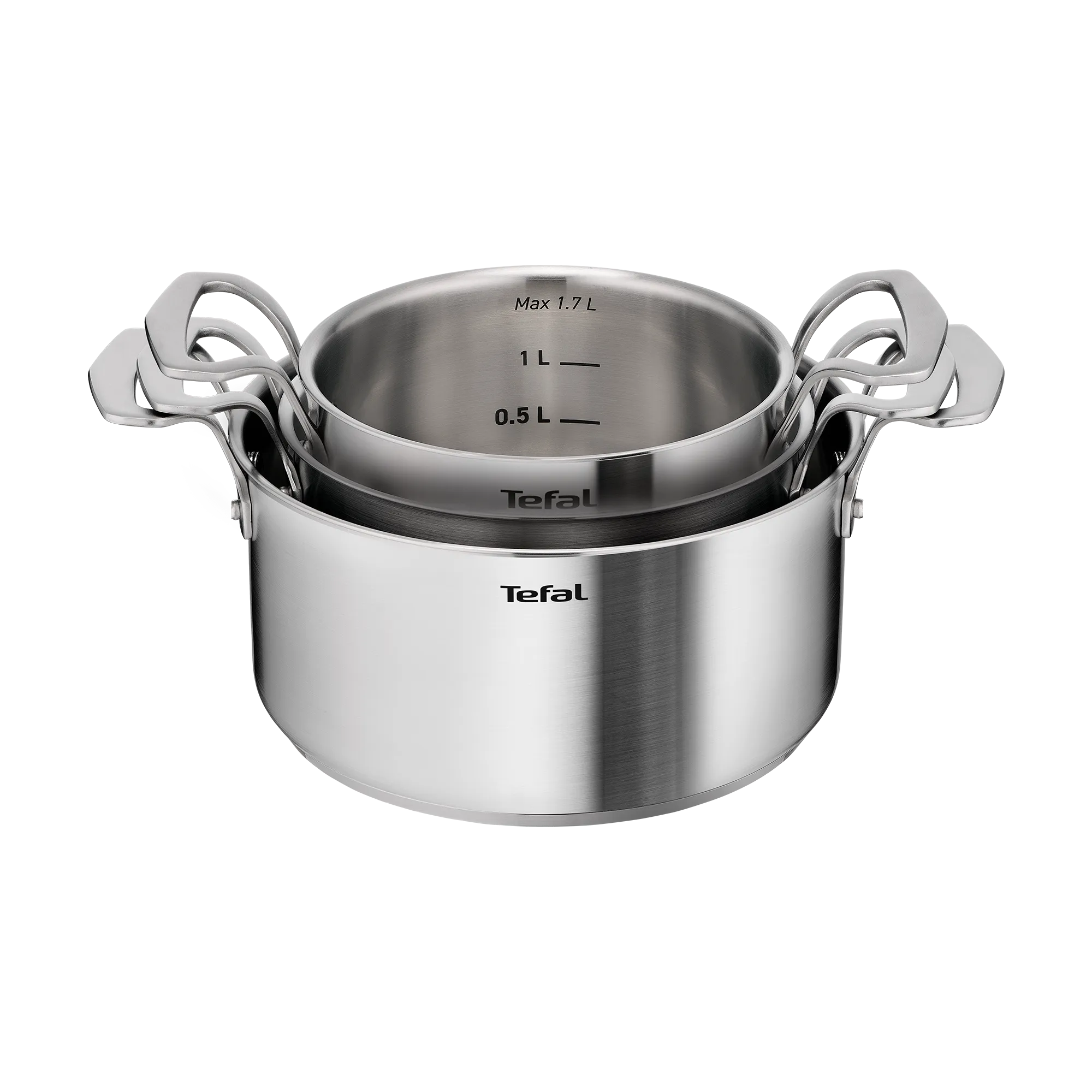 Tefal Space+ Emotion+ XL Induction Stainless Steel Big Pot 13.8L