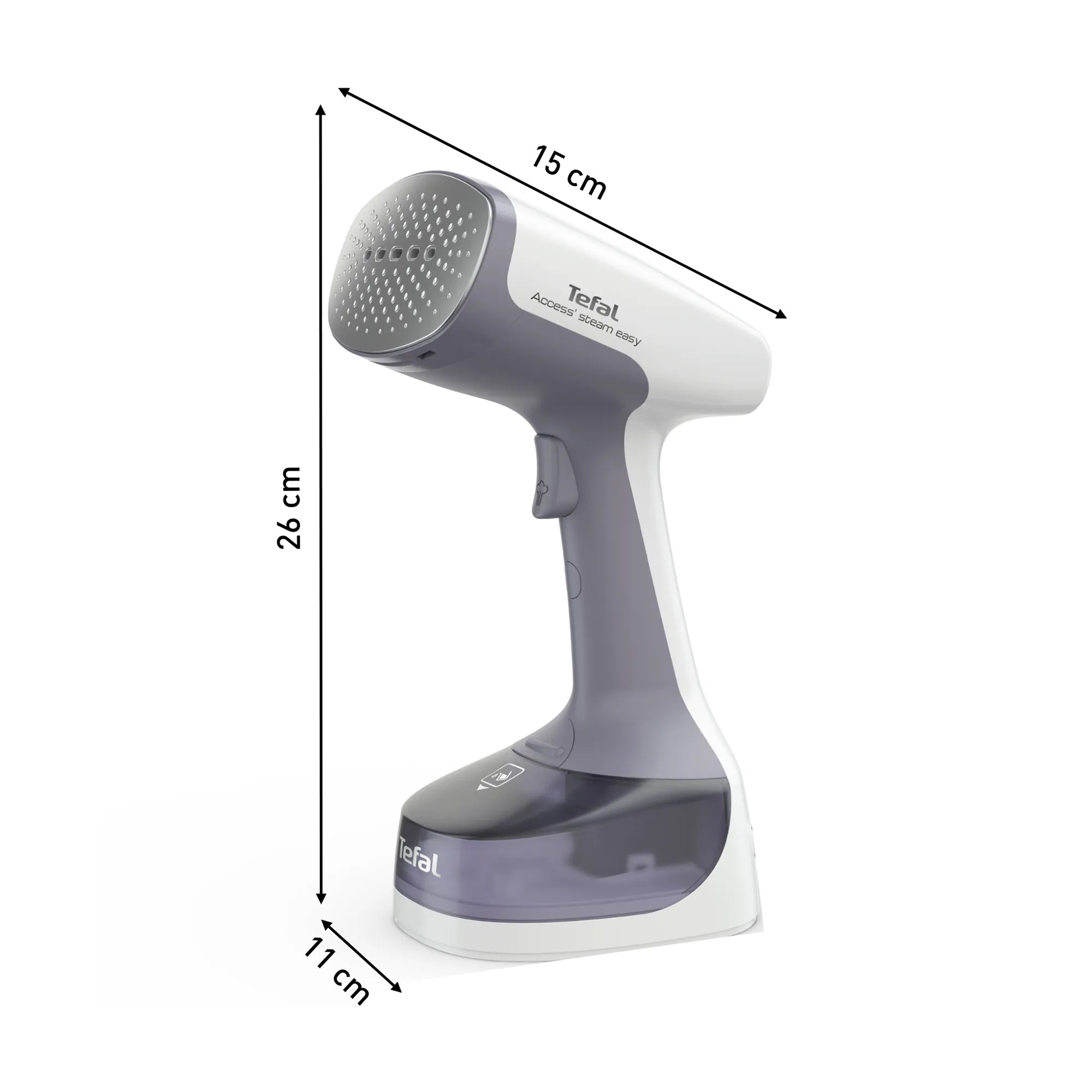 Tefal Access Steam Easy Handheld Garment Steamer DT7151 Dimensions