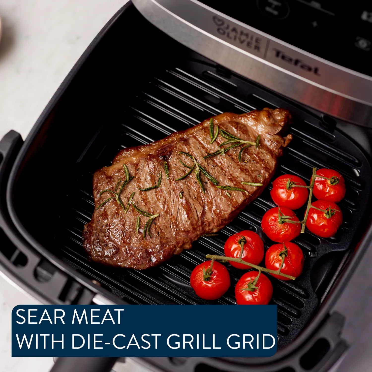 Jamie Oliver by Tefal Quiet & Easy Air Fryer EY55JD