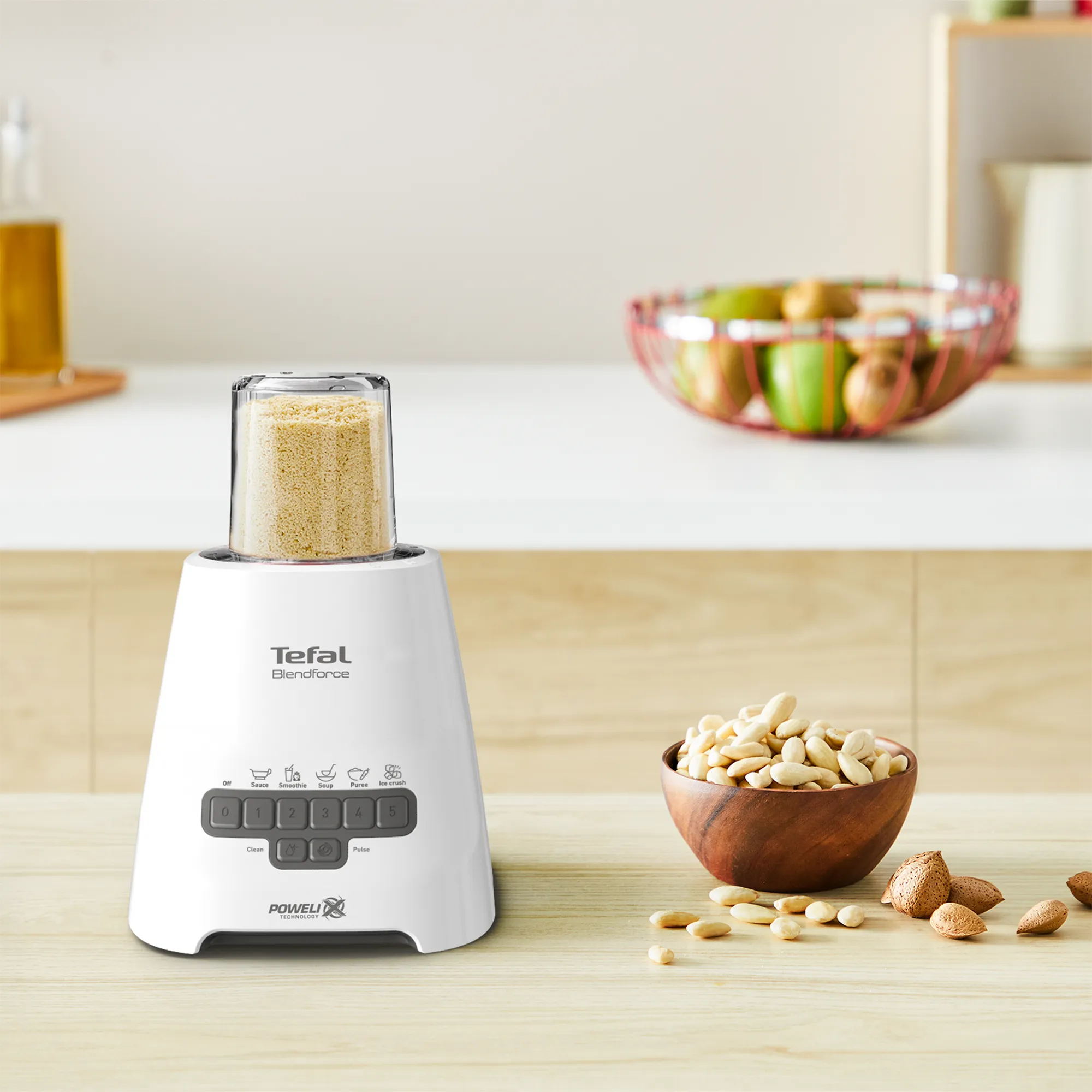 Tefal Blendforce 2 Piano Blender BL477 blending nuts
