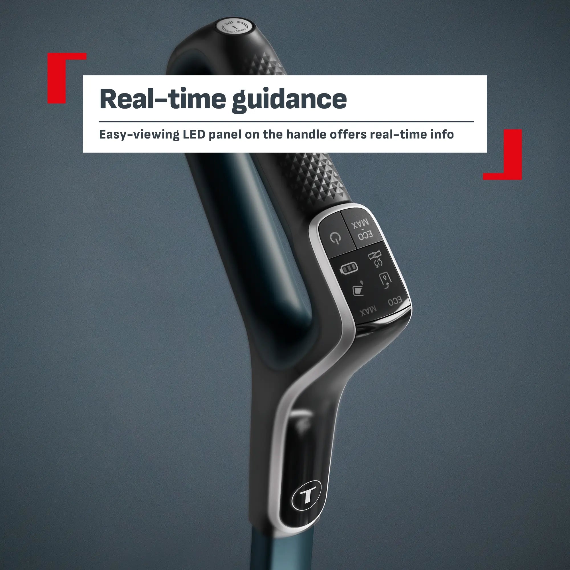 Tefal X-Clean 2 Cordless Vacuum & Floor Washer GF2251 with LED panel for real-time guidance