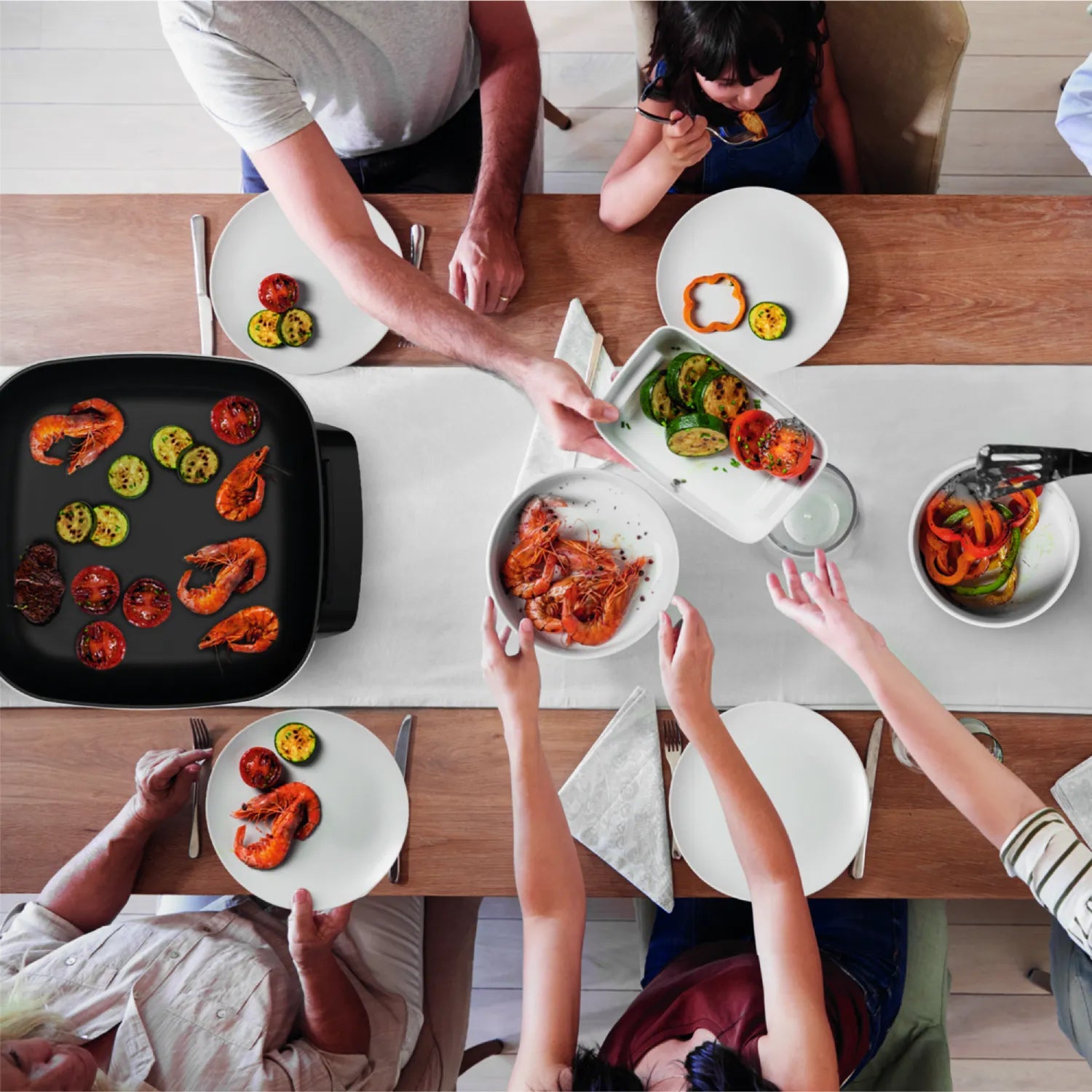 Tefal Easy Square Electric Frypan KC4018