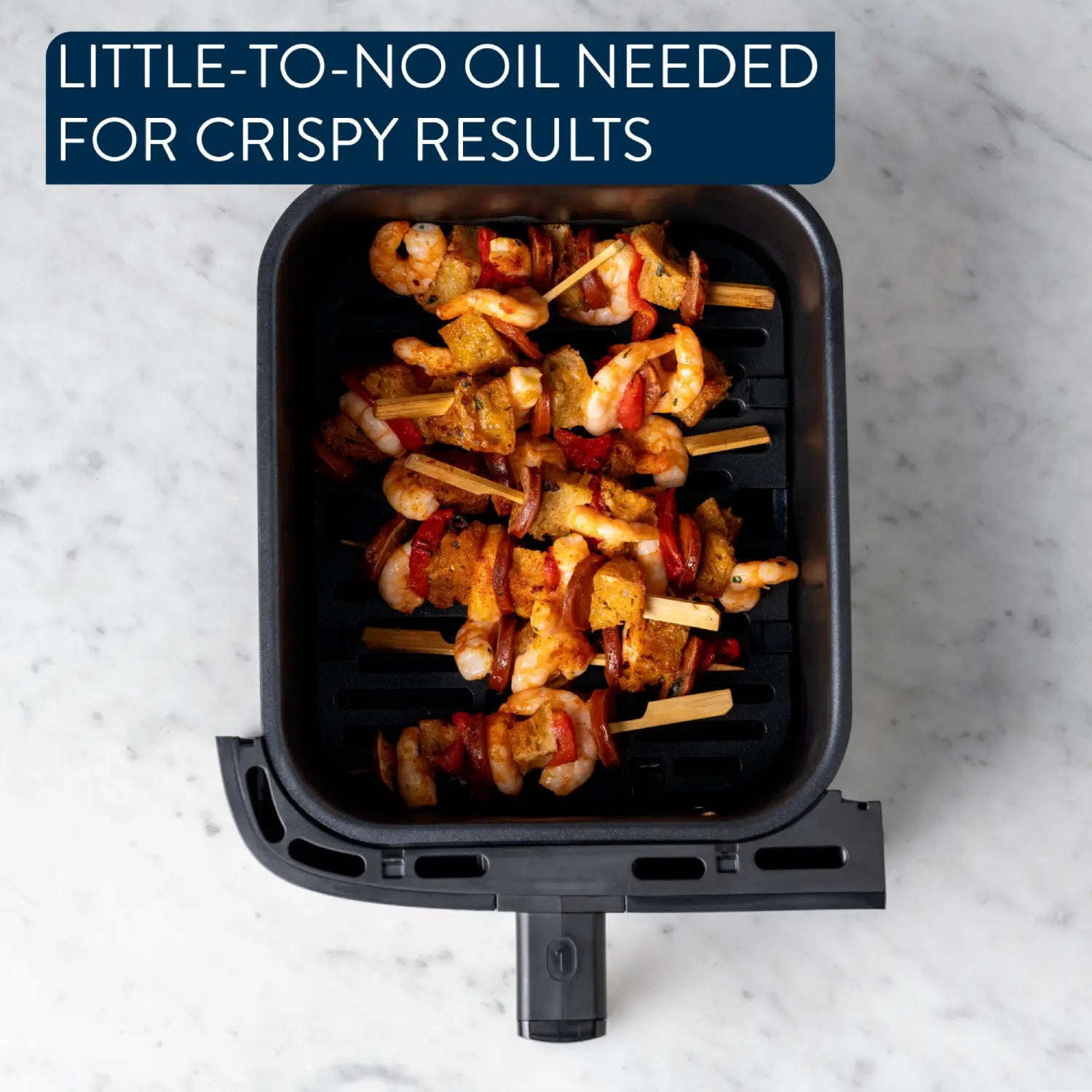 Jamie Oliver by Tefal Dual Drawer Air Fryer 8.3L little to no oil needed