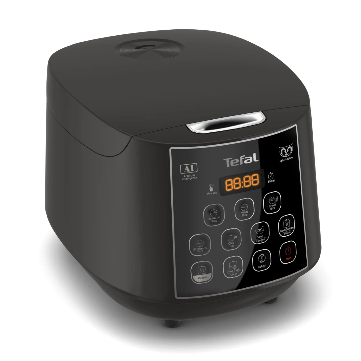 Tefal Easy Rice & Slow Cooker Plus RK736 side view