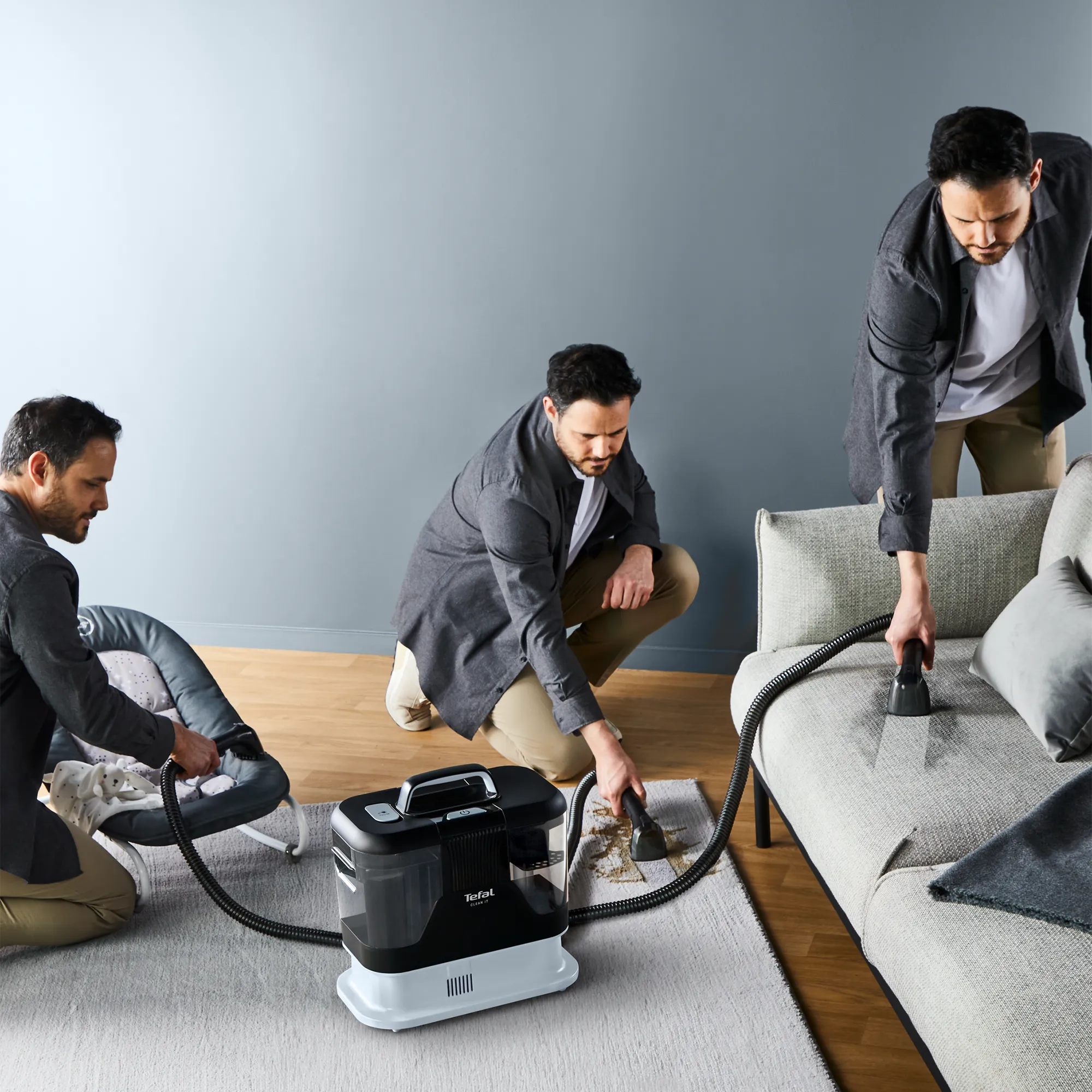 Tefal Clean It Portable Carpet & Upholstery Spot Cleaner IZ5010 multi-purpose