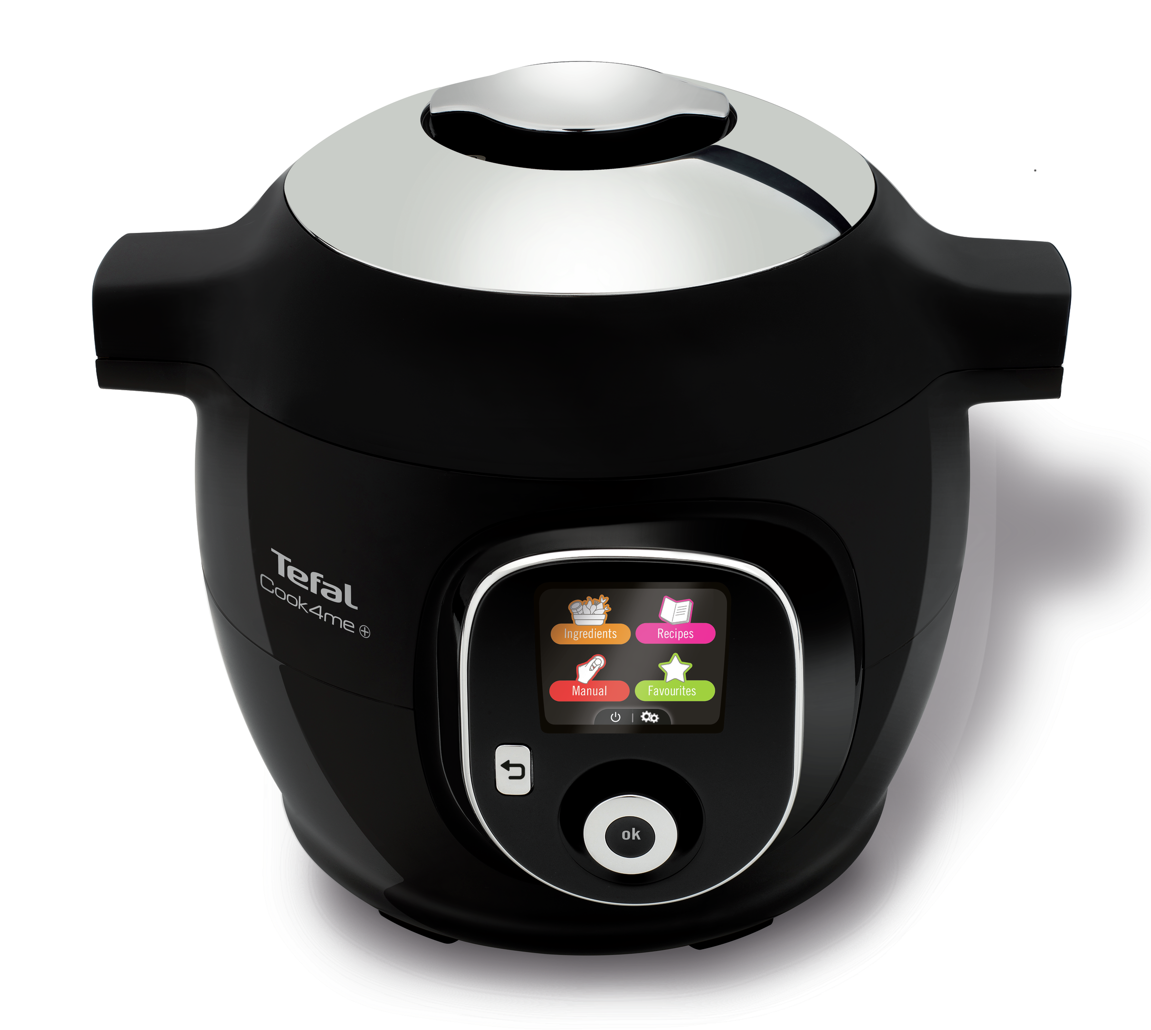 User manual and frequently asked questions Tefal Cook4me+ Black CY8518 Smart Multi Cooker and Pressure Cooker
