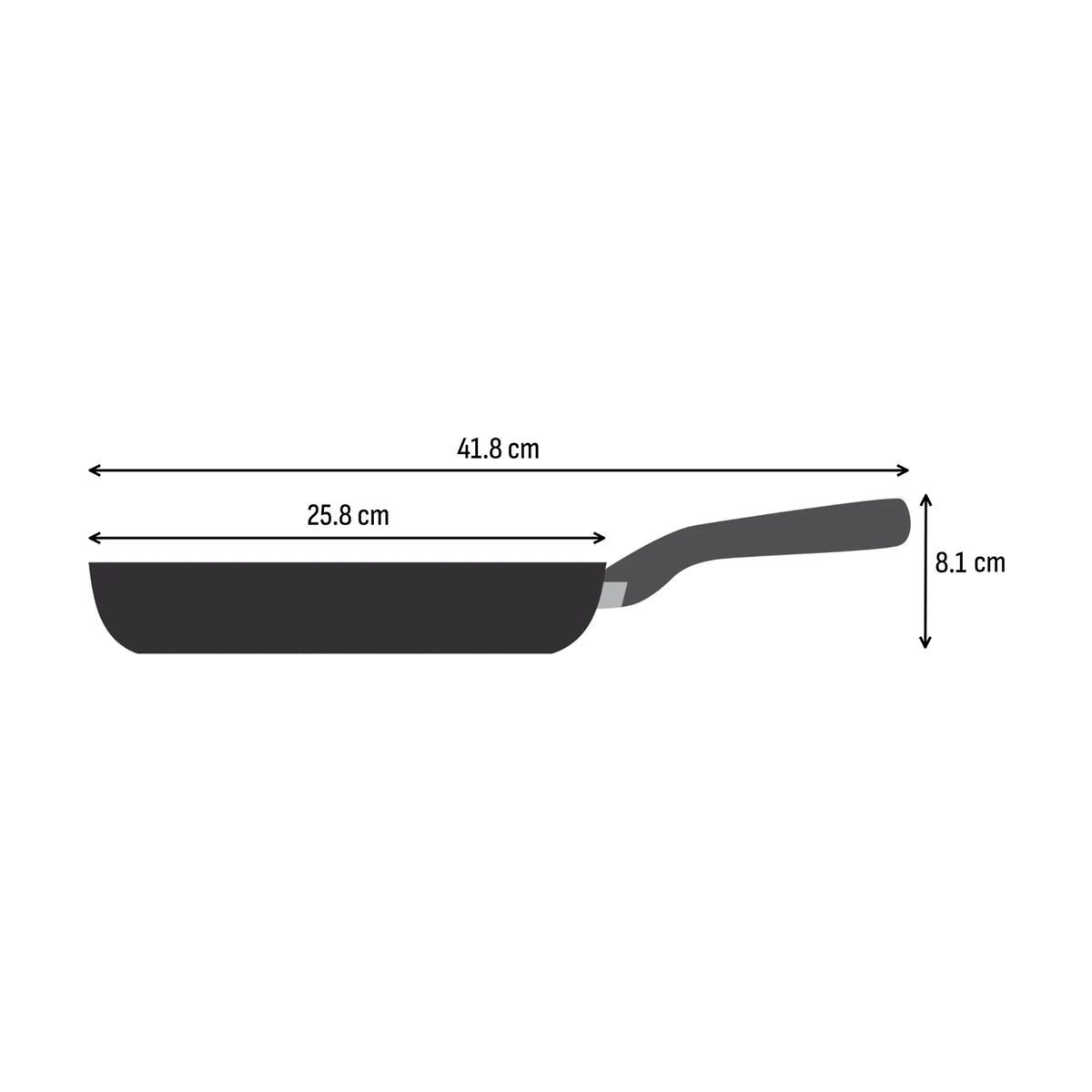 Tefal Expertise Induction Non-Stick Ruby Frypan 24cm