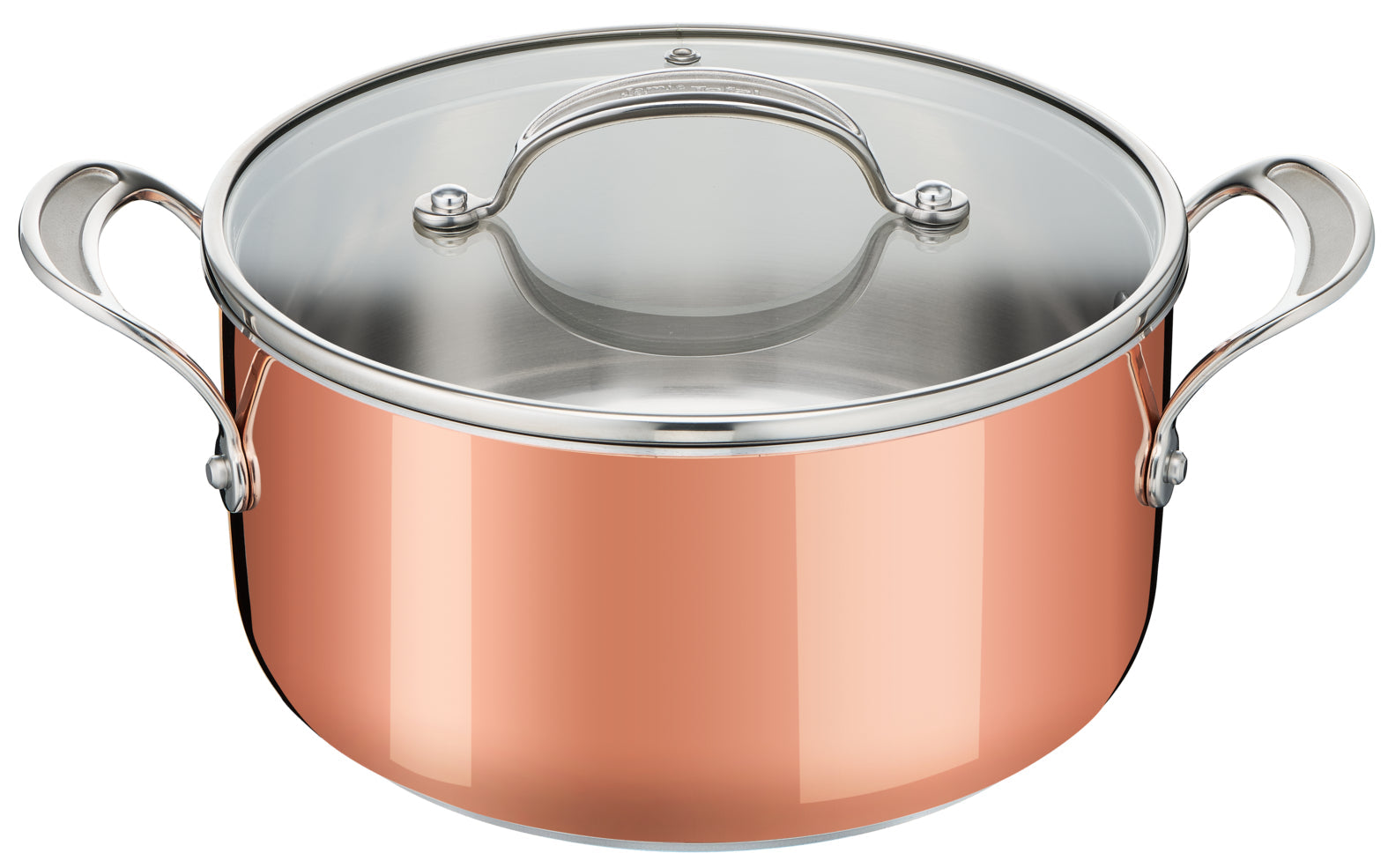 User manual and frequently asked questions Jamie Oliver by Tefal Premium Triply Copper Induction Stewpot 24cm + Lid