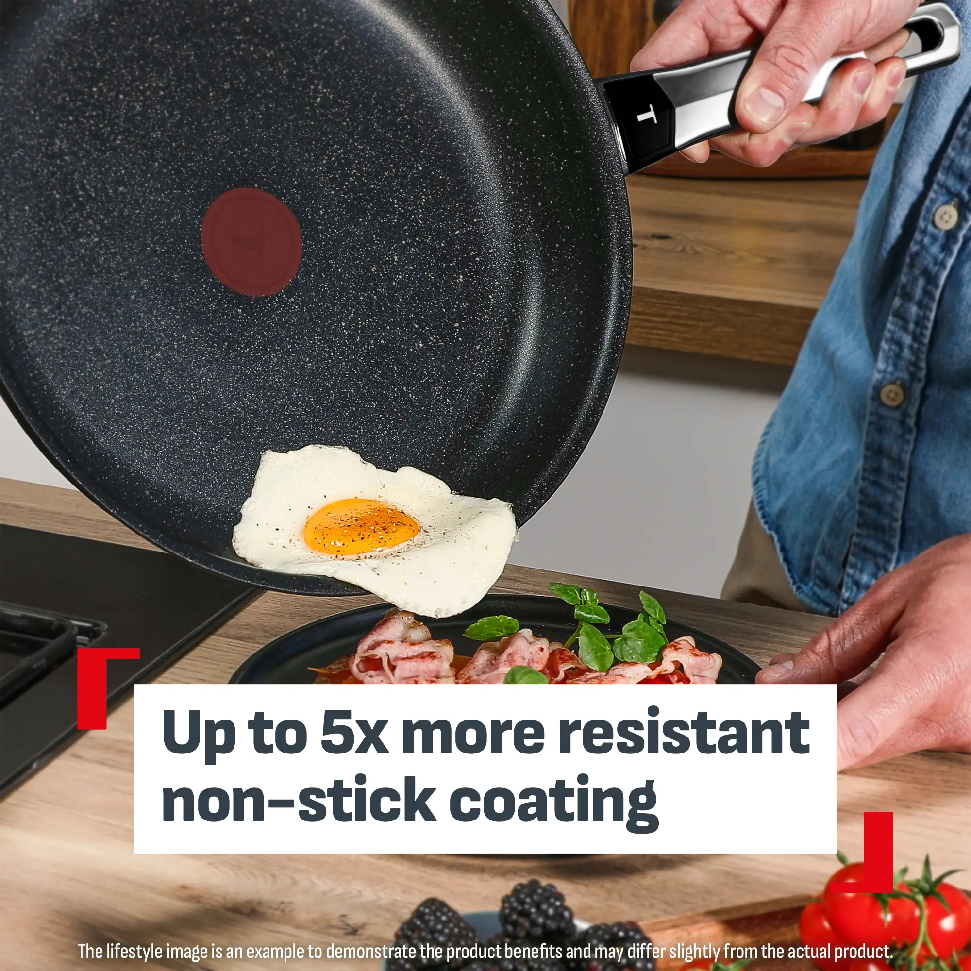 Tefal Expertise+ Induction Non-Stick Wok 28cm