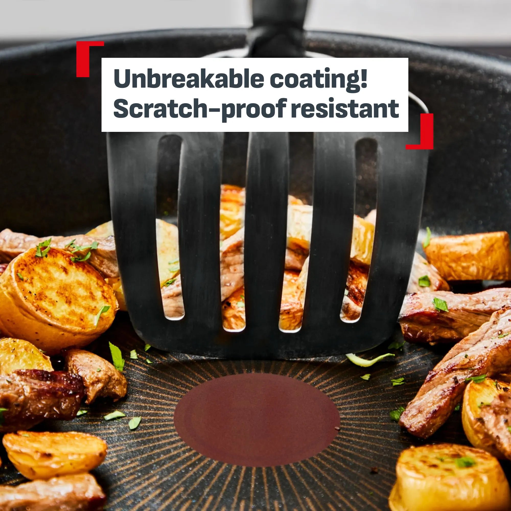 Tefal Ingenio Excellence Fusion Induction Non-Stick Set with FusionCore unbreakable scratch-proof coating