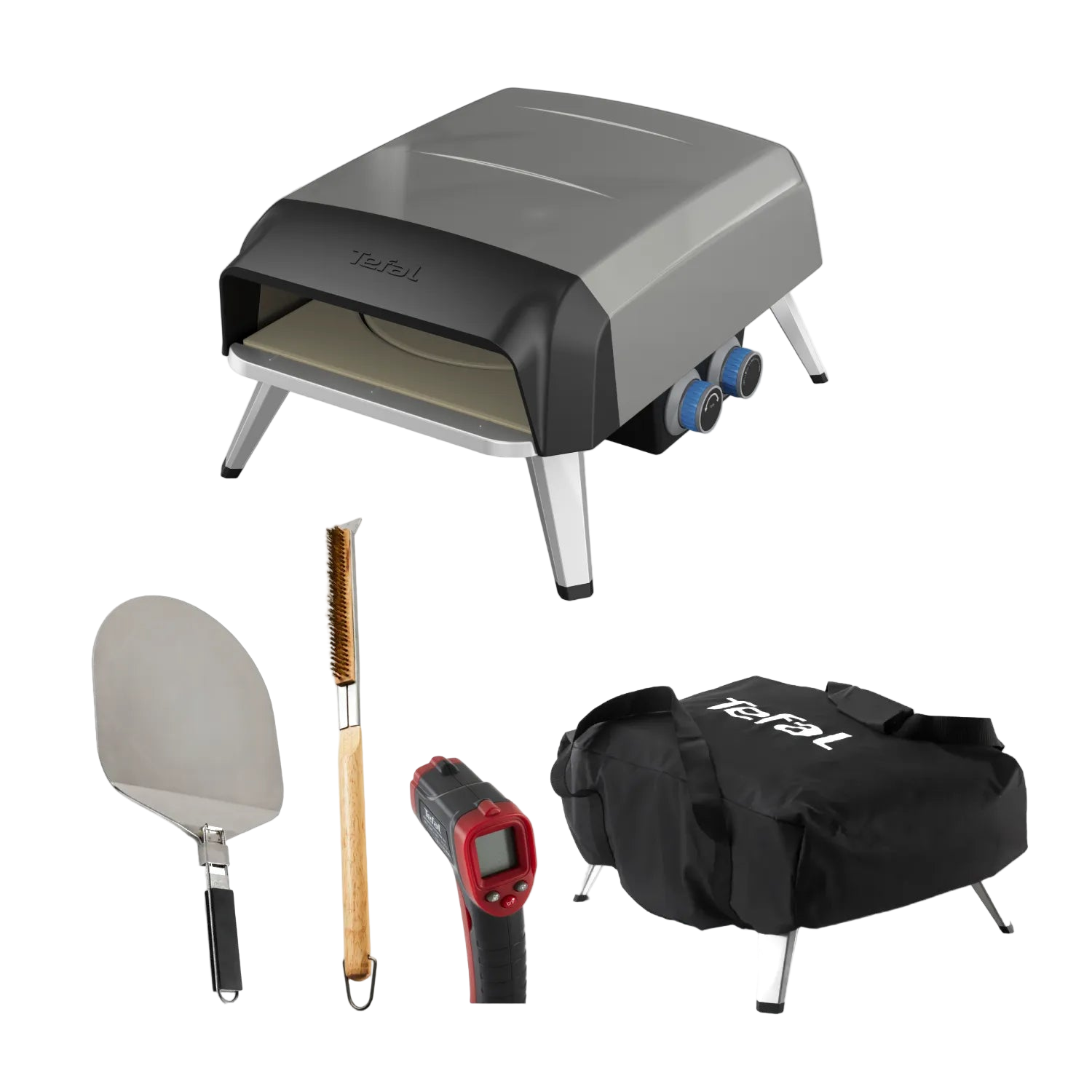 Tefal Pizza Pronto Outdoor Gas Pizza Oven Pack