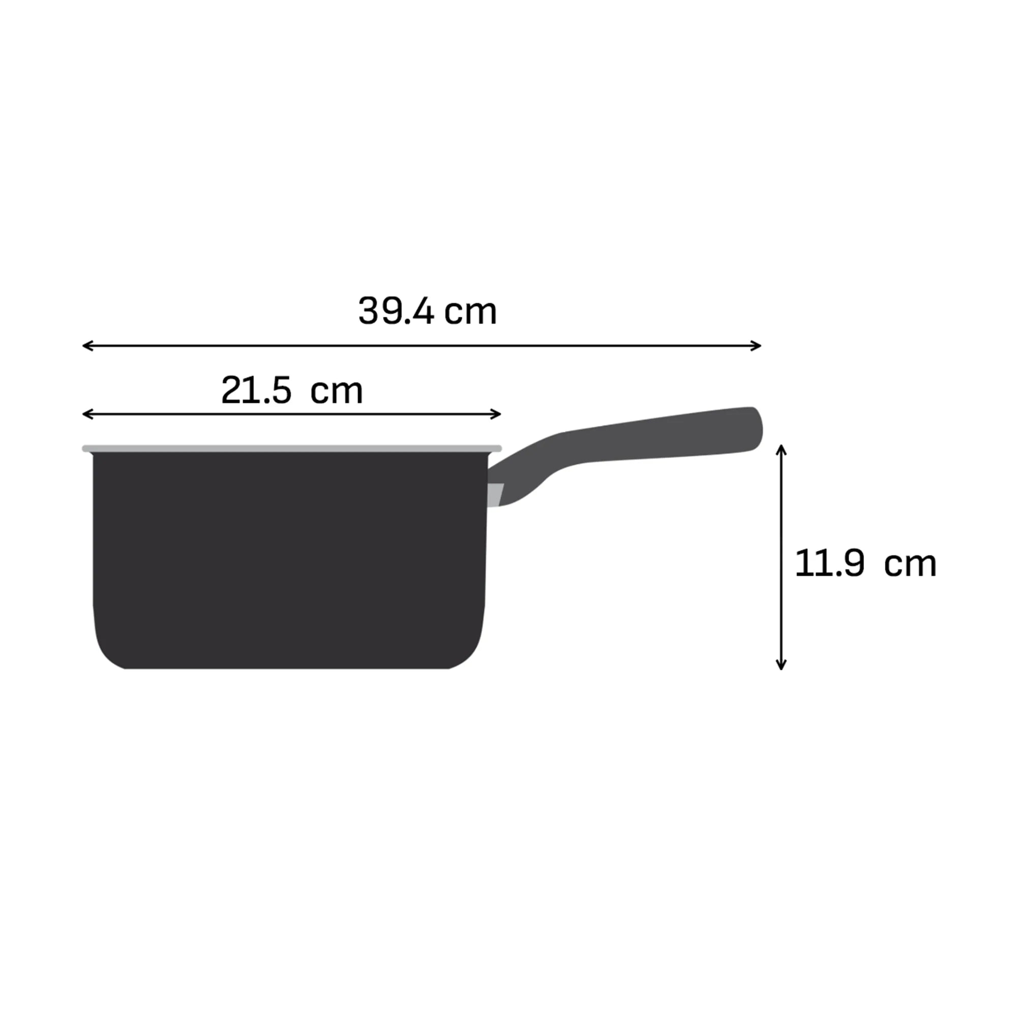 Tefal (Re)cycle Induction Ceramic Green Lichen Non-Stick Saucepan 20cm