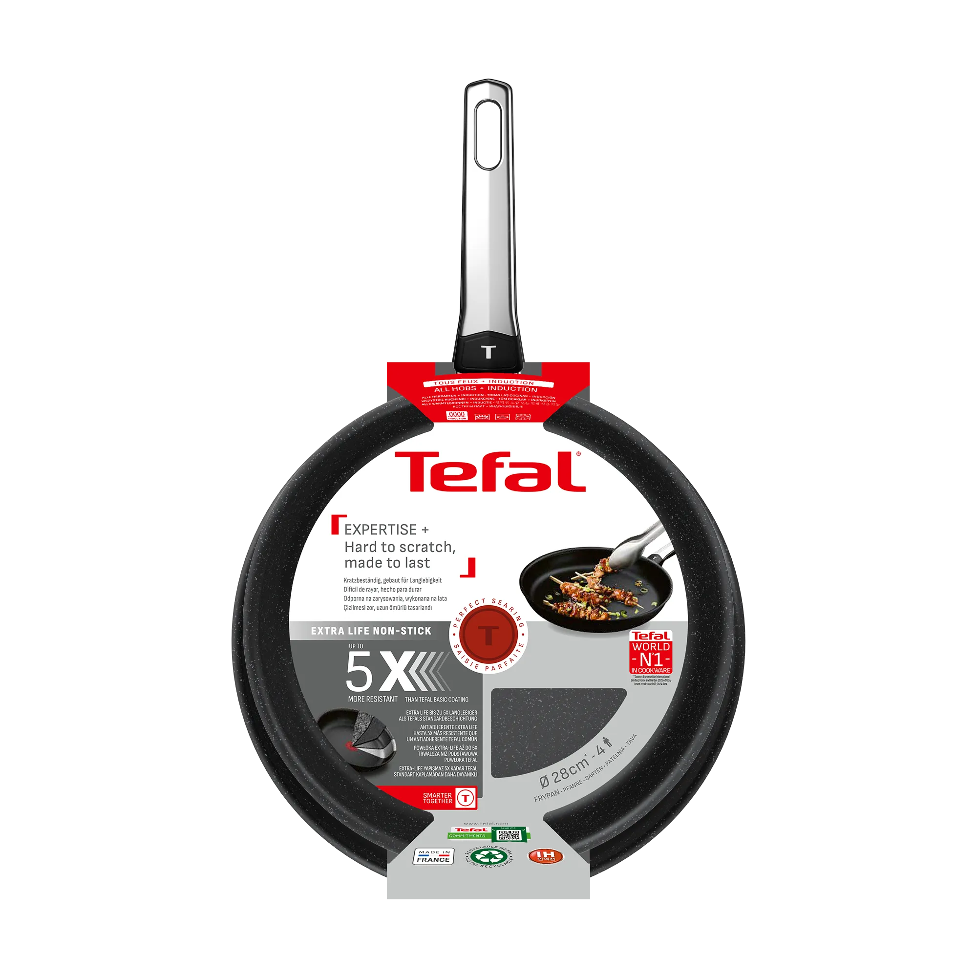 Tefal Expertise+ Induction Non-Stick Frypan 28cm