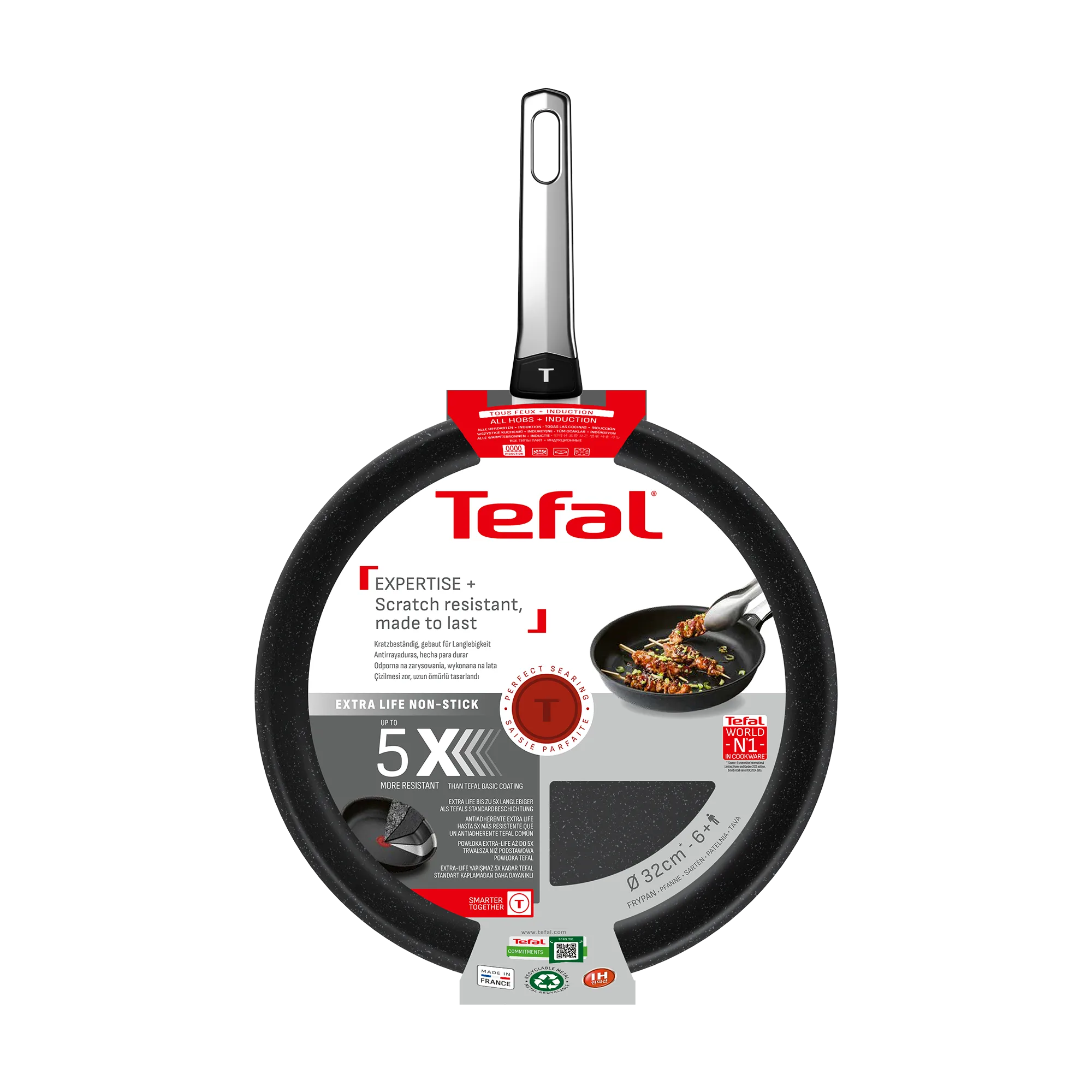 Tefal Expertise+ Induction Non-Stick Frypan 32cm