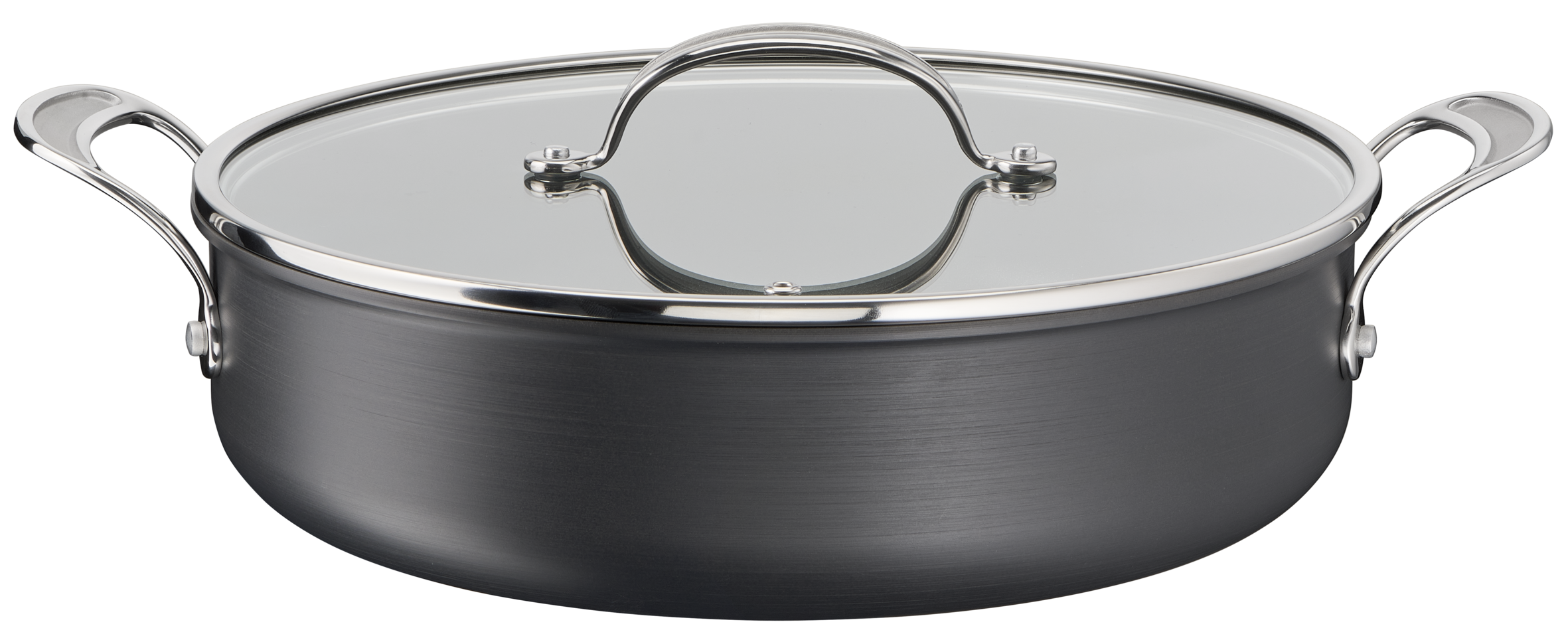 Jamie Oliver by Tefal Cooks Classic Induction Non-Stick Hard Anodised All-In-One Pan 30cm + Lid