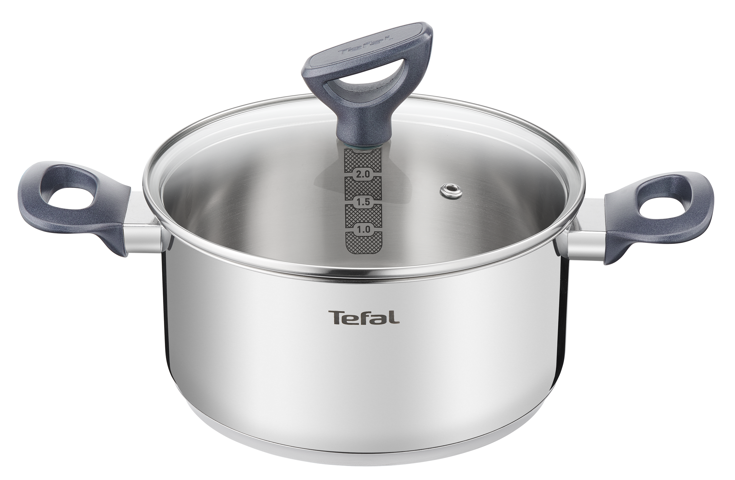 Tefal Daily Cook Stainless Steel Induction 4pc Set + Utensils